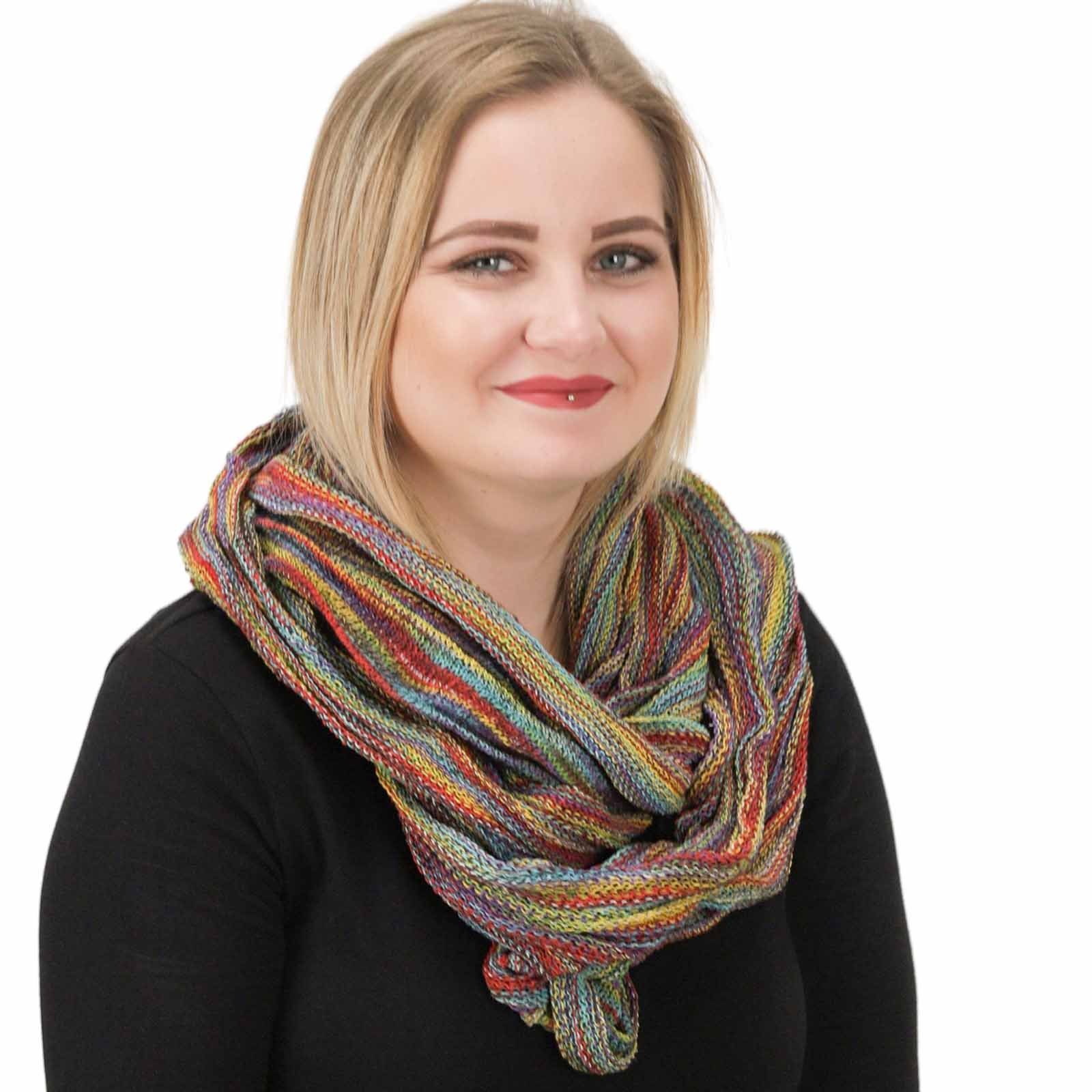 KUNST UND MAGIE Хиджаб Kapuzenschal Loop Dreadtube Multifunktionstuch Schlauchschal Хиджаб