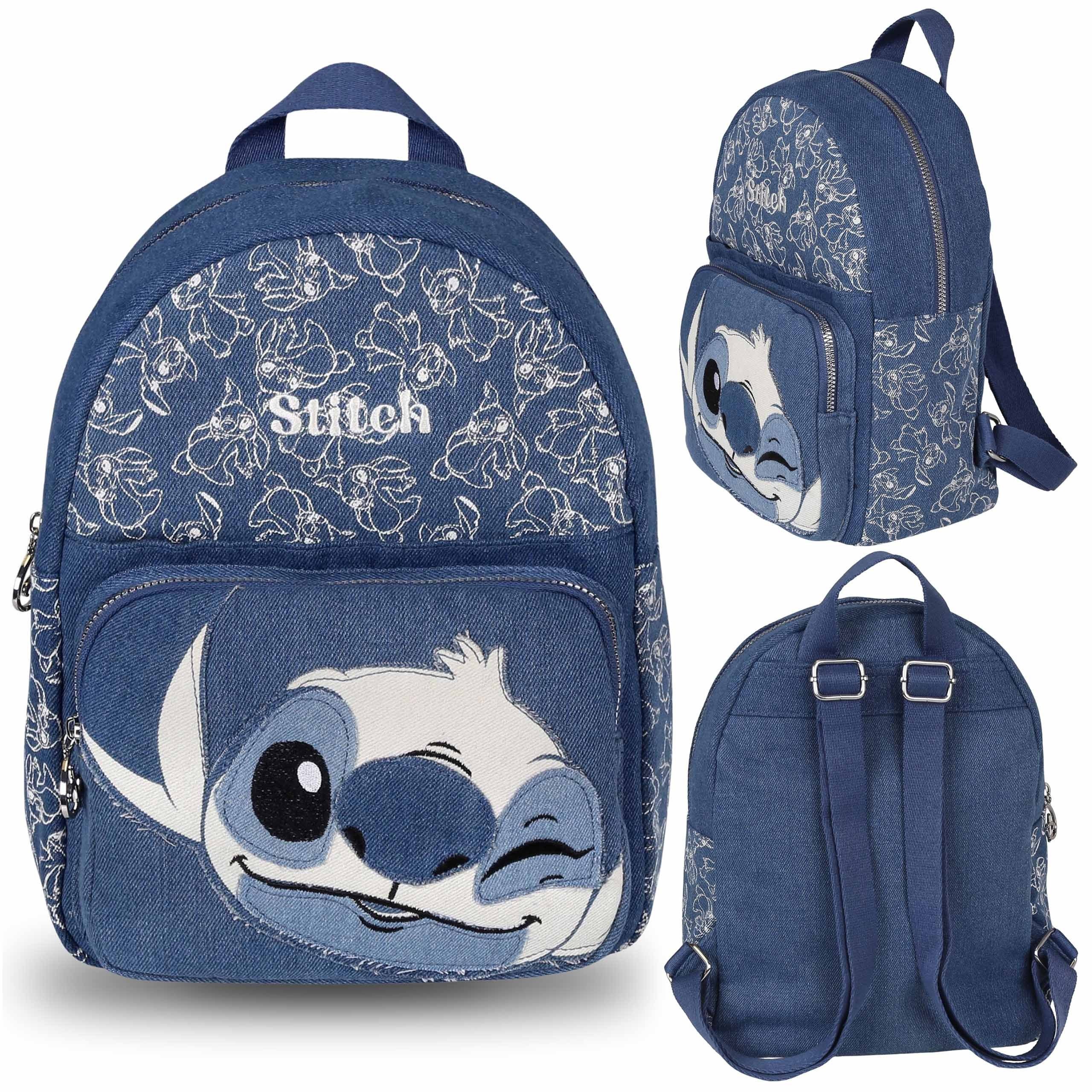 Sarcia.eu Cityrucksack Disney Stitch Denim Rucksack, günstig online kaufen