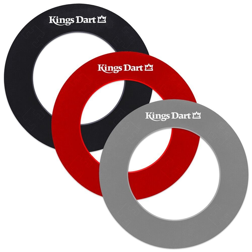 Kings Schwarz Dart-Wandschutz für doppelte Surround, Dart Dart Lebensdauer verwendbar Beidseitig