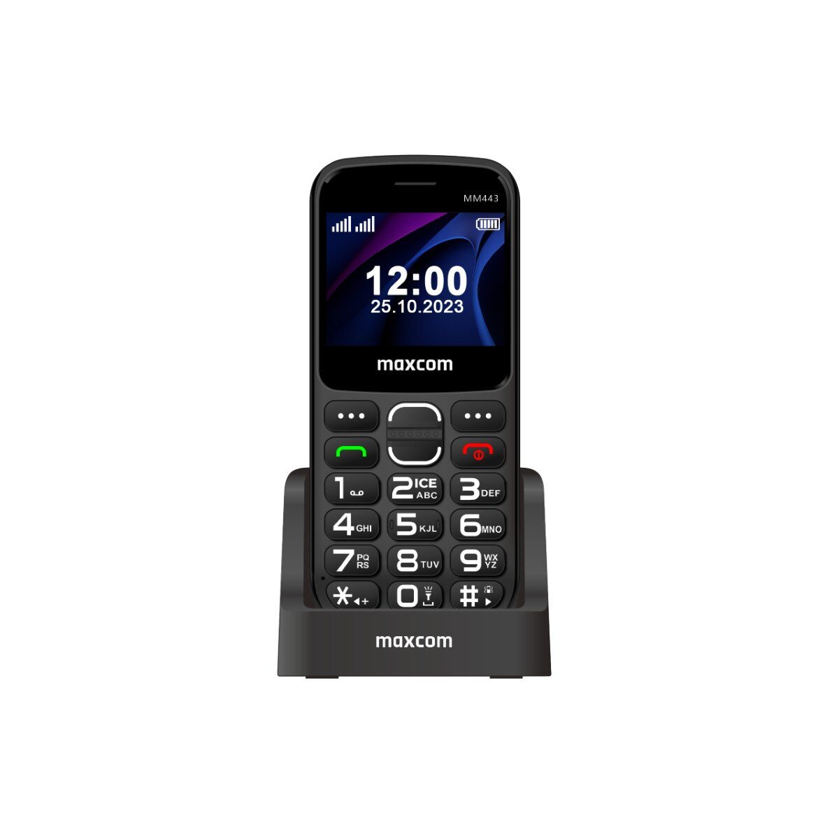 Maxcom Comfort MM443 4G Seniorenhandy mit großem Display und SOS-Taste Seniorenhandy