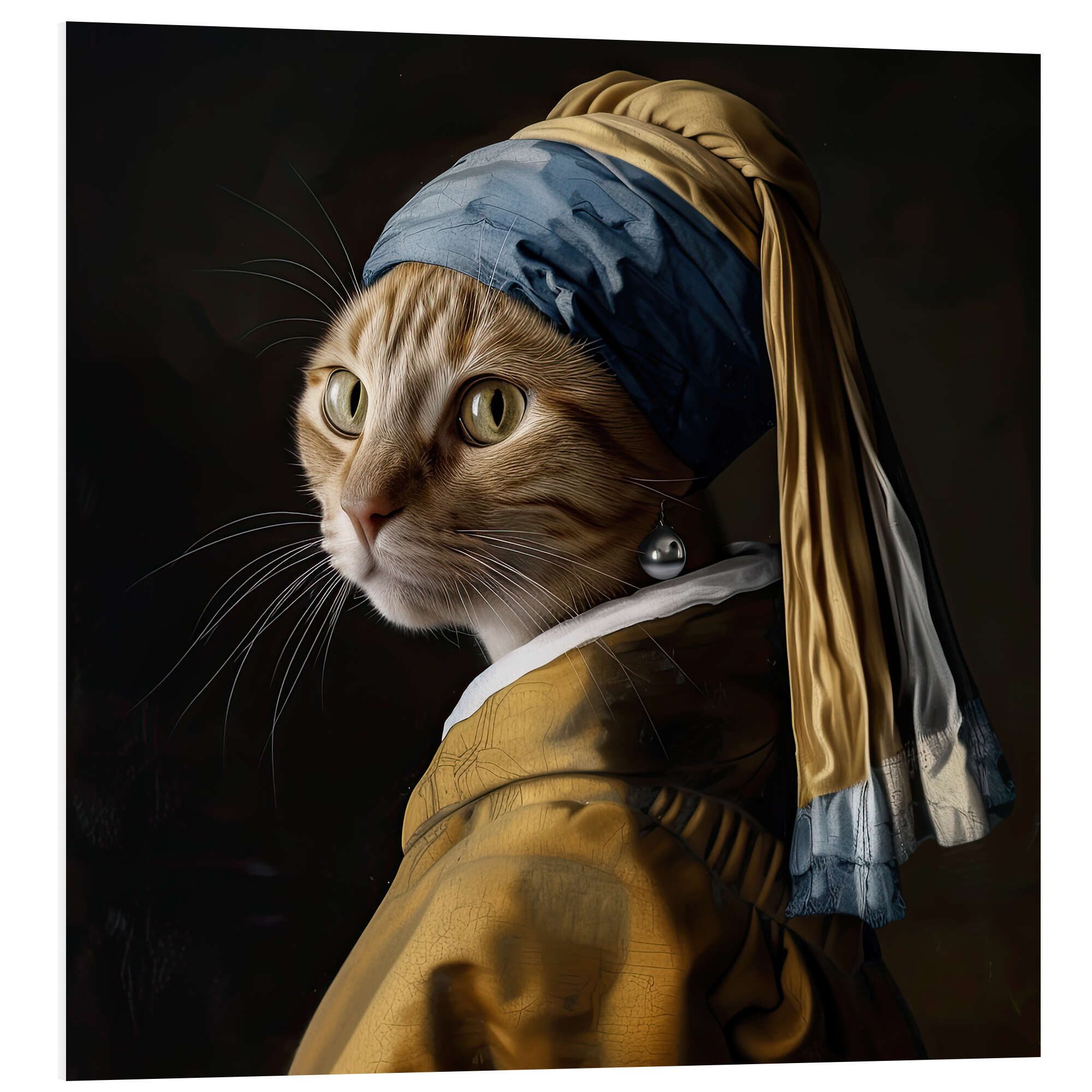 Posterlounge Poster Felipe Hora, Die Katze günstig online kaufen
