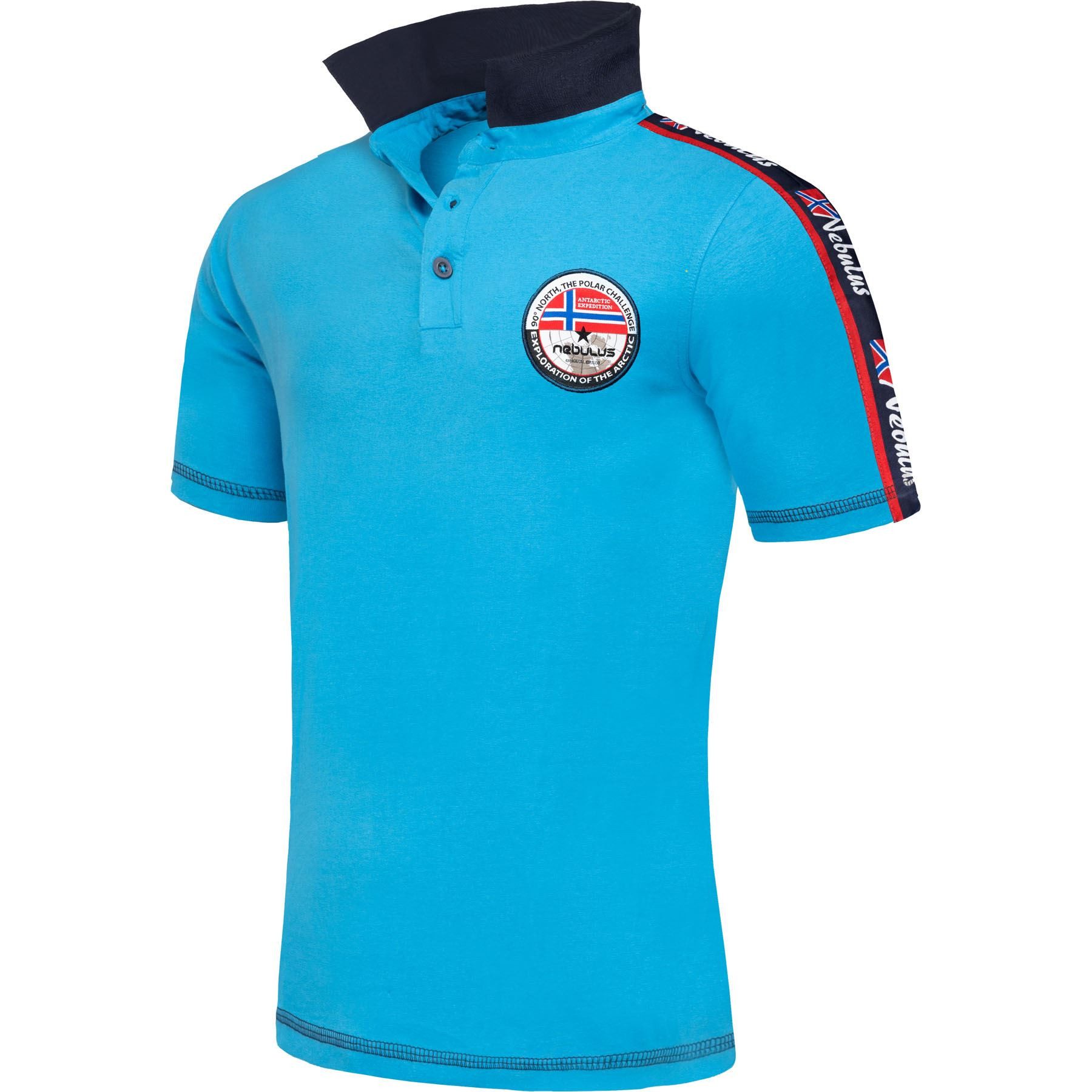 Poloshirt NEBI, P4972 - Herren, malibublau, L