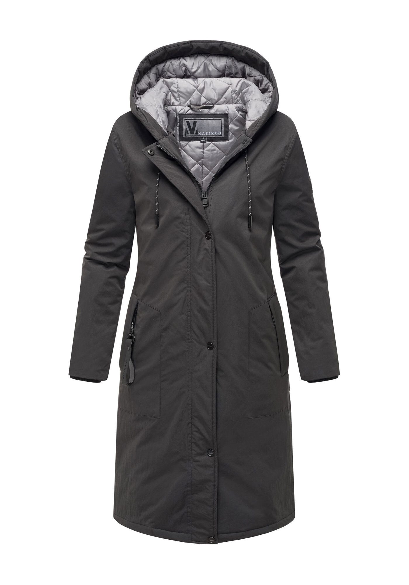 Marikoo Winterjacke Ledalaa mit großer Kapuze