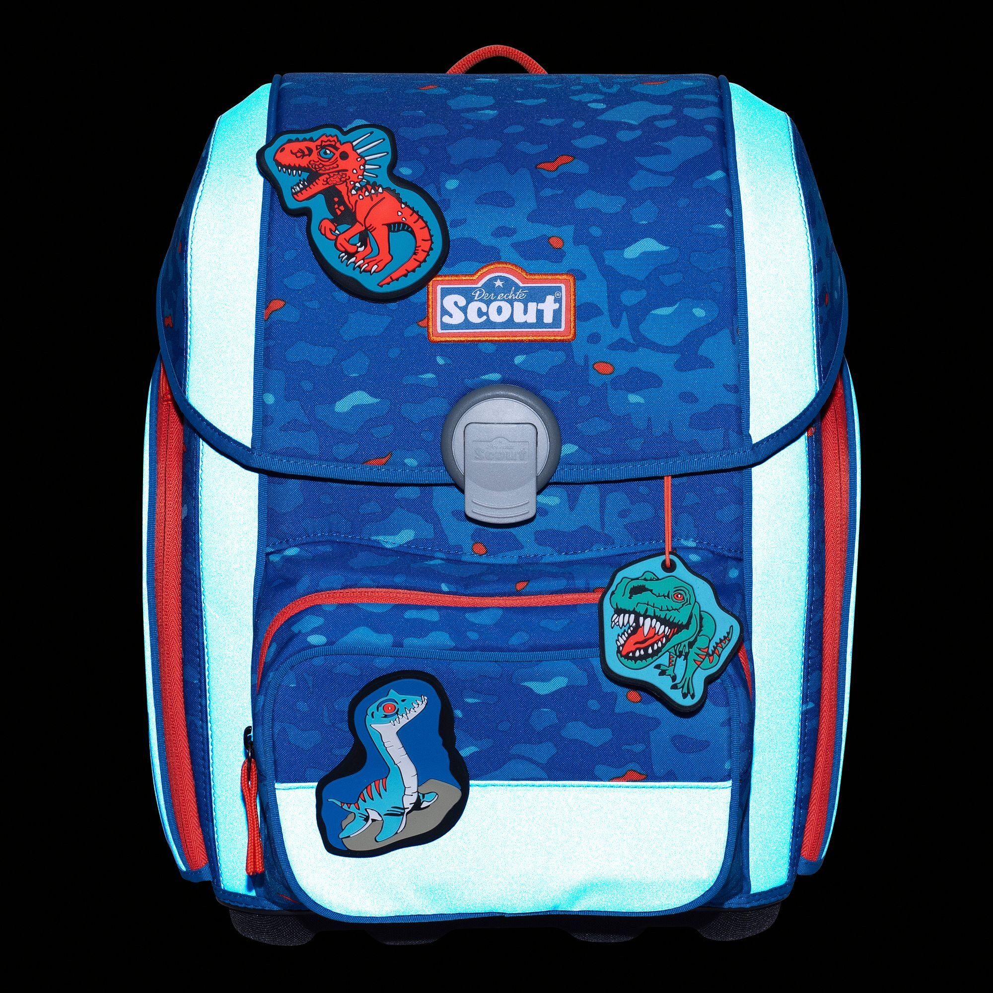Scout Schulranzen Genius (4-tlg), Polyester