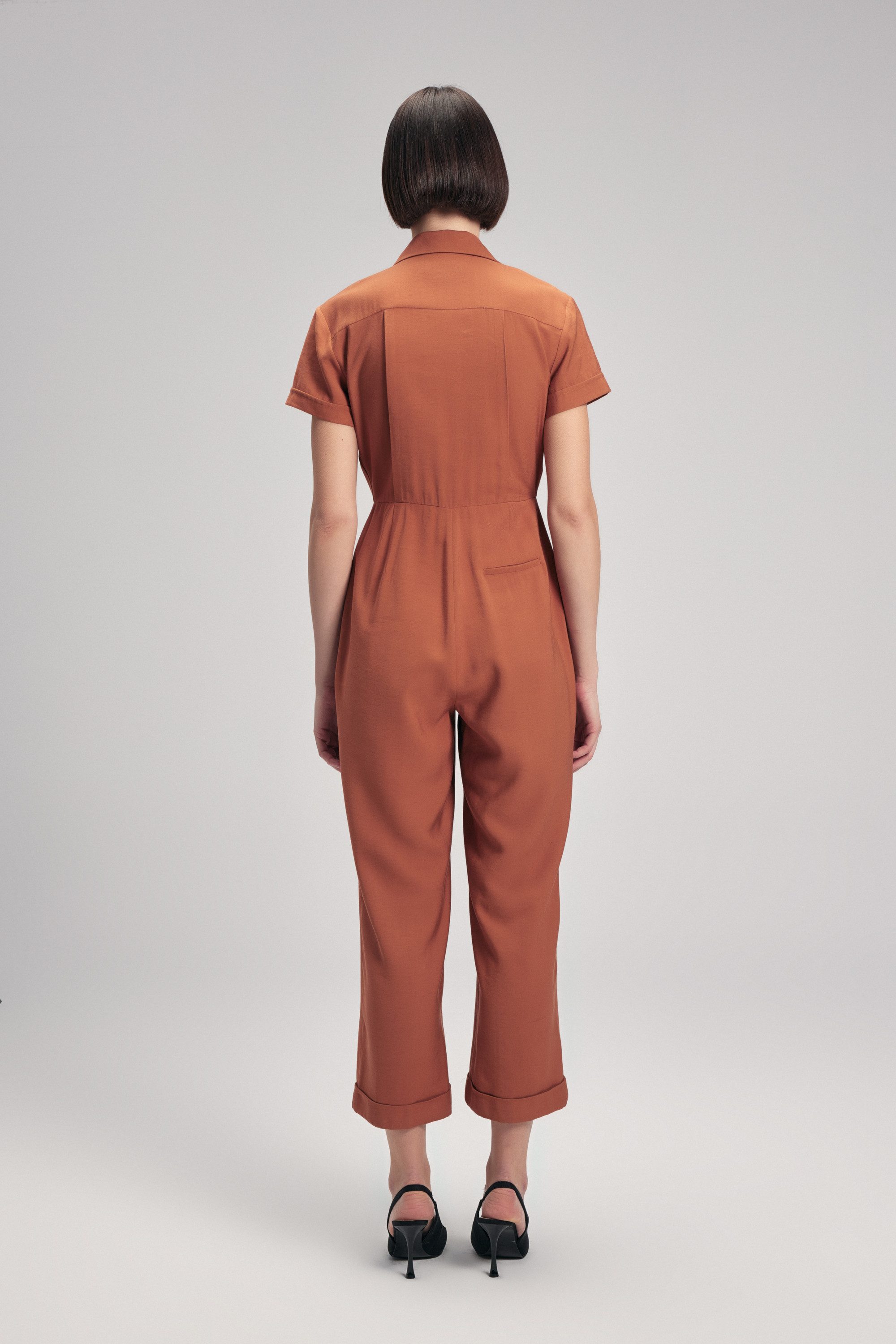 adL Jumpsuit Plissierter Overall