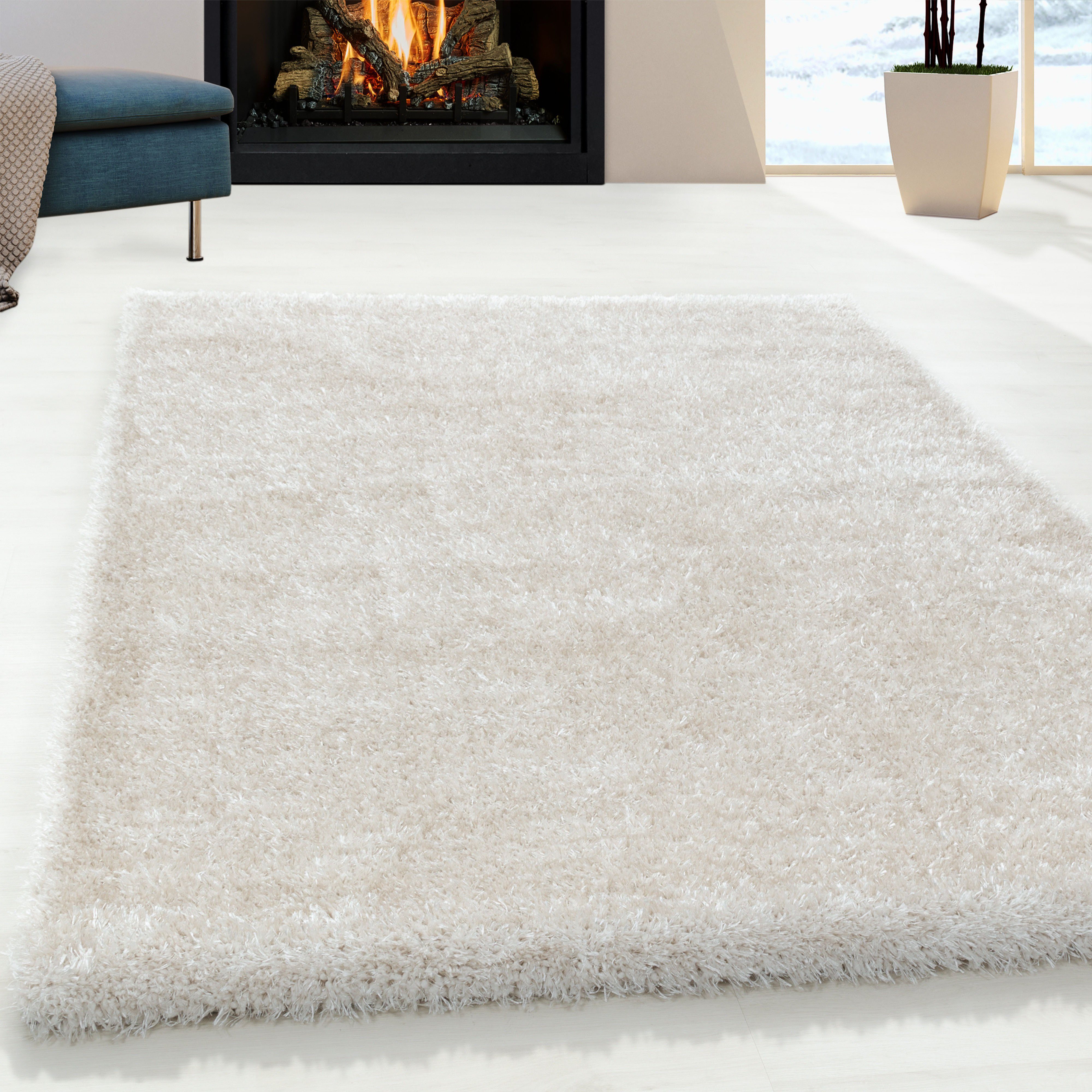 Ayyildiz Teppiche Hochflor-Teppich »BRILLIANT 4200«, rechteckig, 50 mm Höhe günstig online kaufen