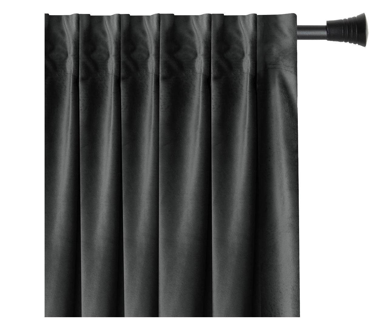 AmeliaHome Gardine Gardine Kräuselband Vorhang VerdunkelndSamt Textil Multi günstig online kaufen