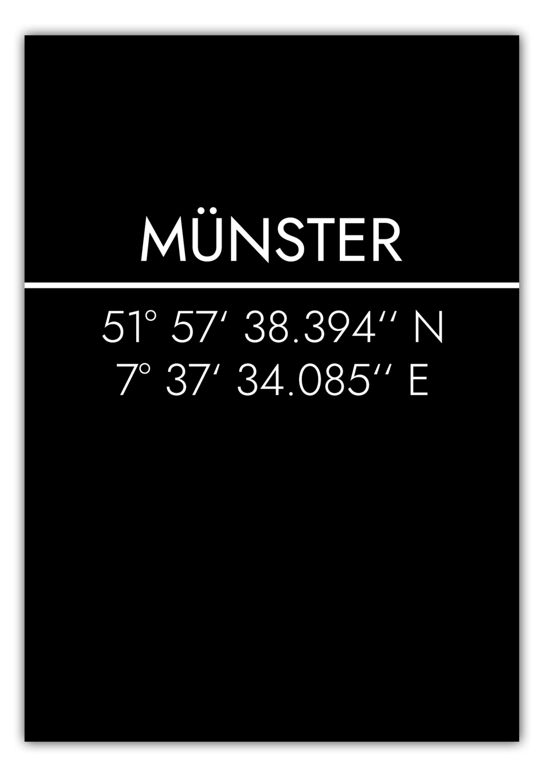 MOTIVISSO Poster Münster Koordinaten #2