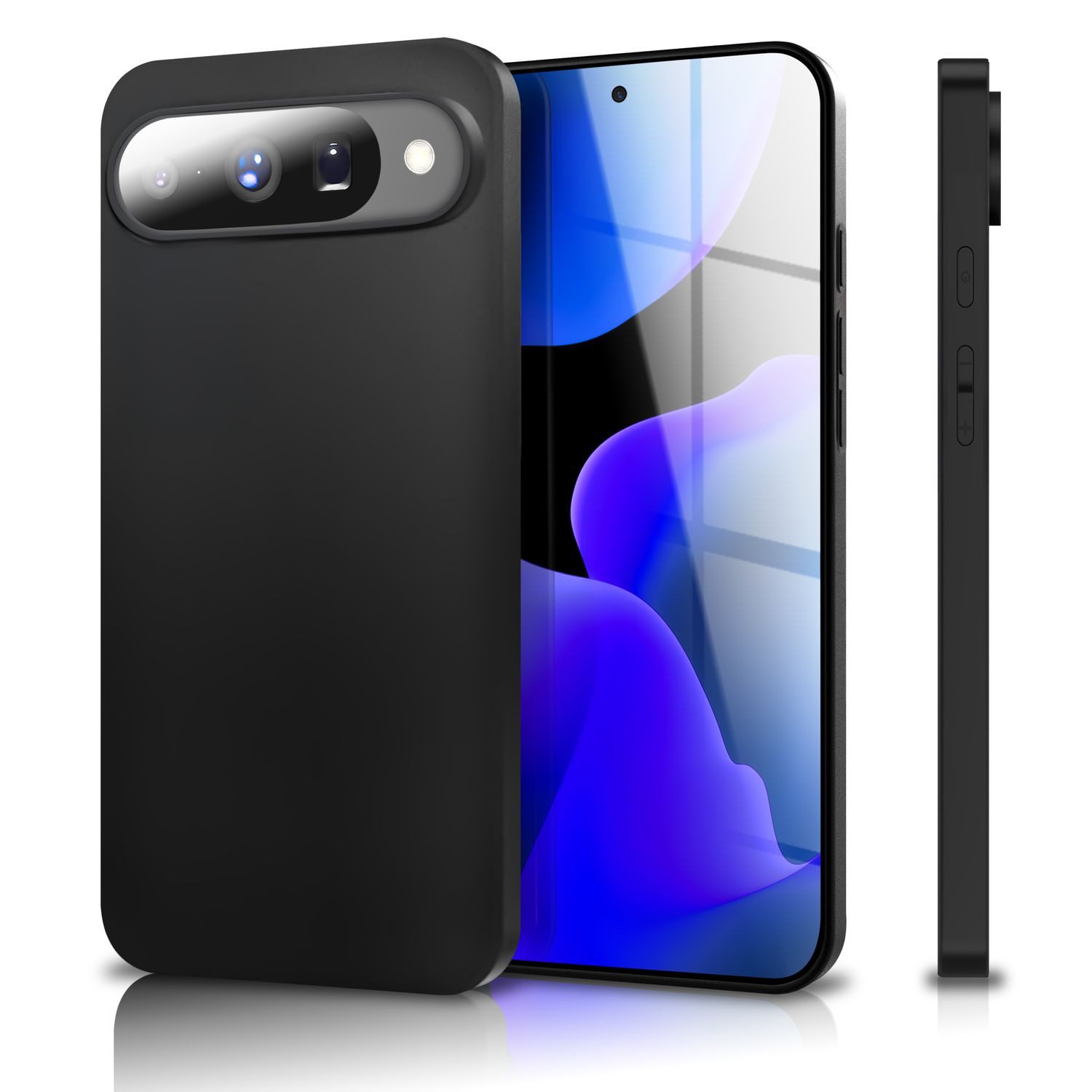 Nalia Smartphone-Hülle Google Pixel 10 16 cm (6,3 Zoll), Matte TPU Schutzhülle / 1,28mm Dünn / Staubschutz Tasten / Soft Touch