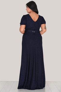 Modabout Abendkleid Langes Maxikleid Sommerkleid für große Größen - NELB0553D9409LCV (1-tlg)