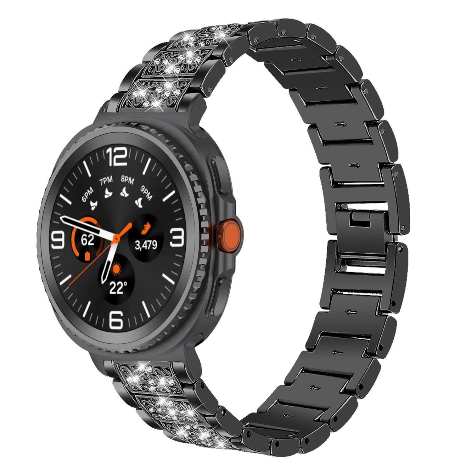 Wigento Smartwatch-Armband Für Samsung Galaxy Watch 8 / 8 Classic Armband D günstig online kaufen