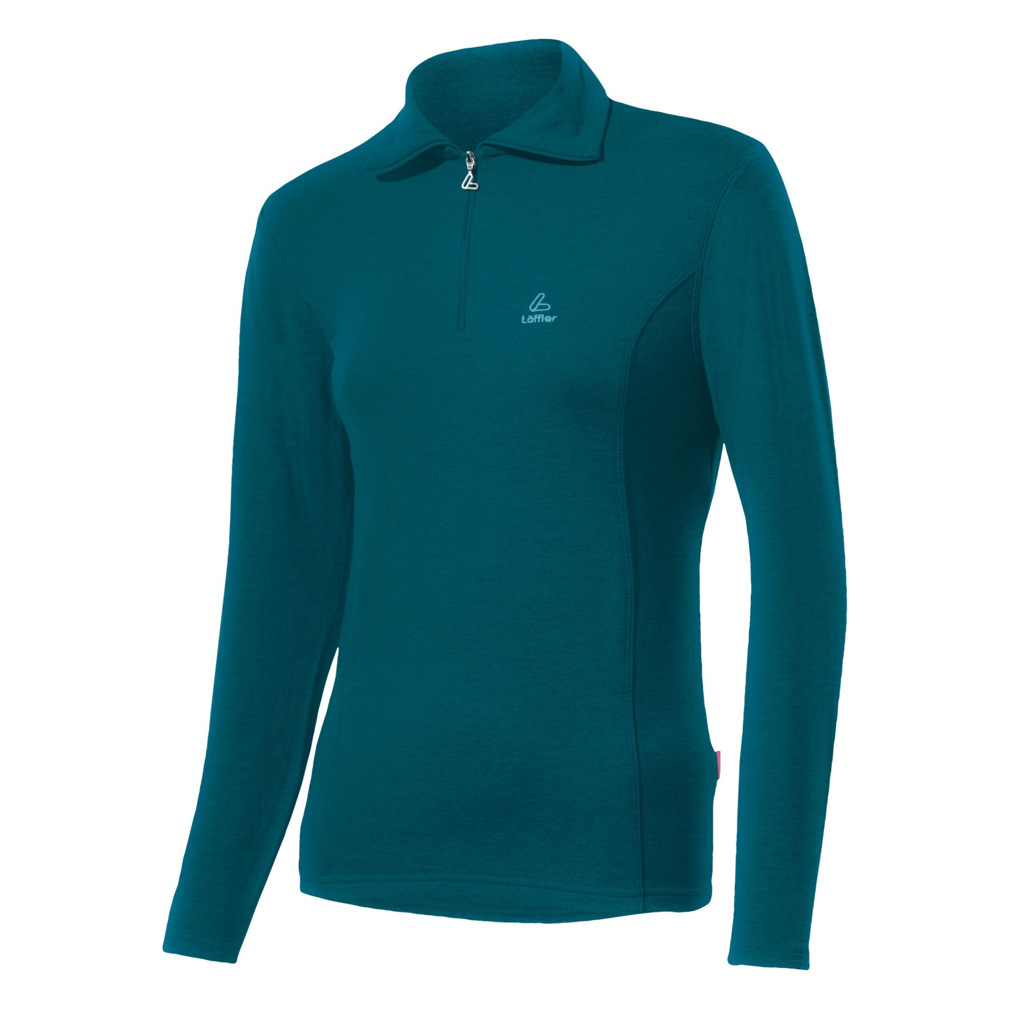 Langarmshirt W MIDLAYER TURTLE TRANSTEX - BLUE CORAL