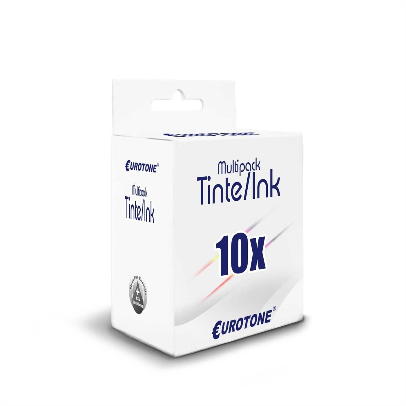 Tintenpatrone T1636 16XL Set Patrone 10er Epson Eurotone ersetzt