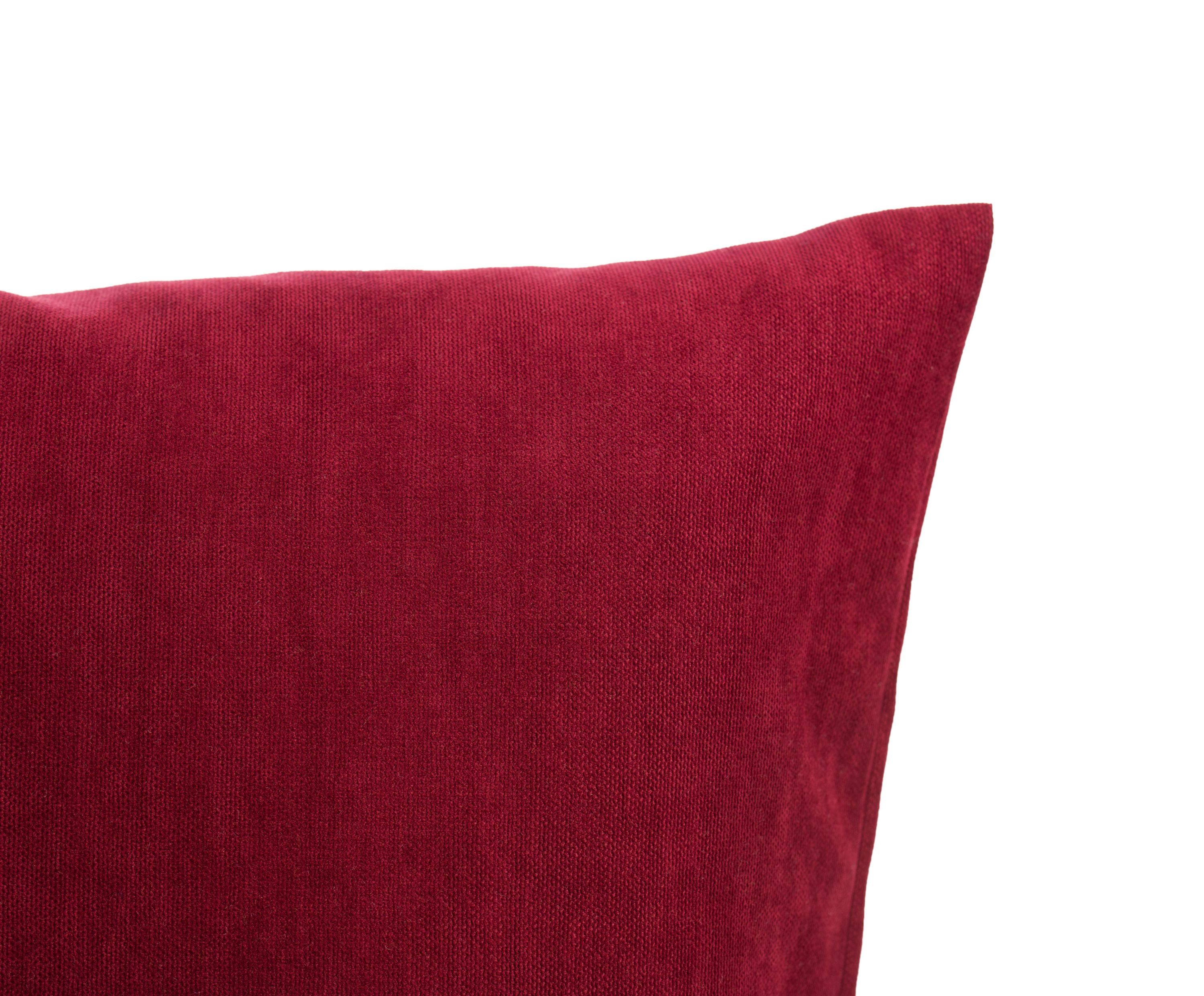 Wohndecke GÖZZE Kissenhülle DANTE BORDEAUX BL günstig online kaufen