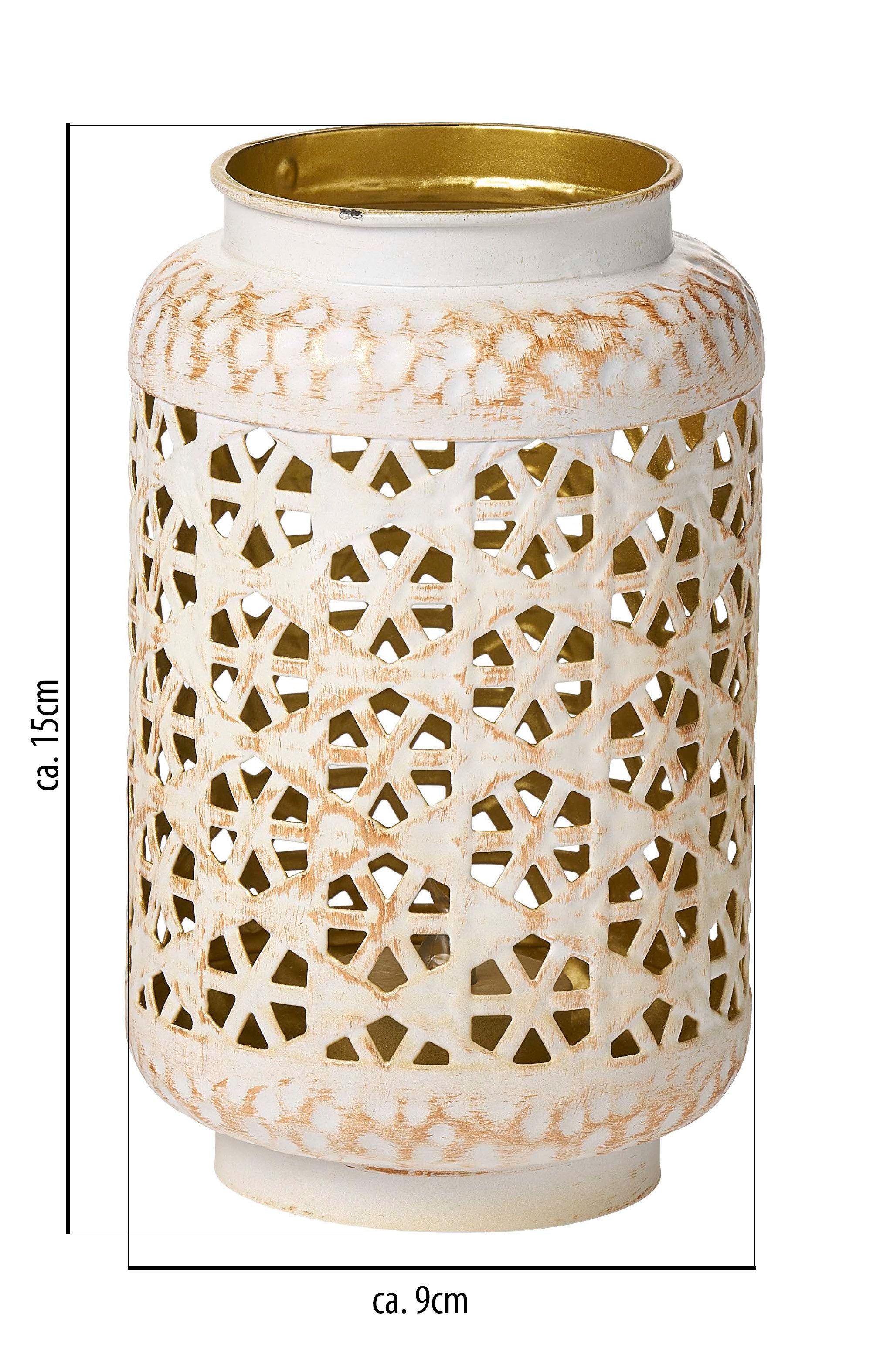 Northpoint LED Windlicht Stilvolles Orientalische mit einzigartigem Schatte günstig online kaufen