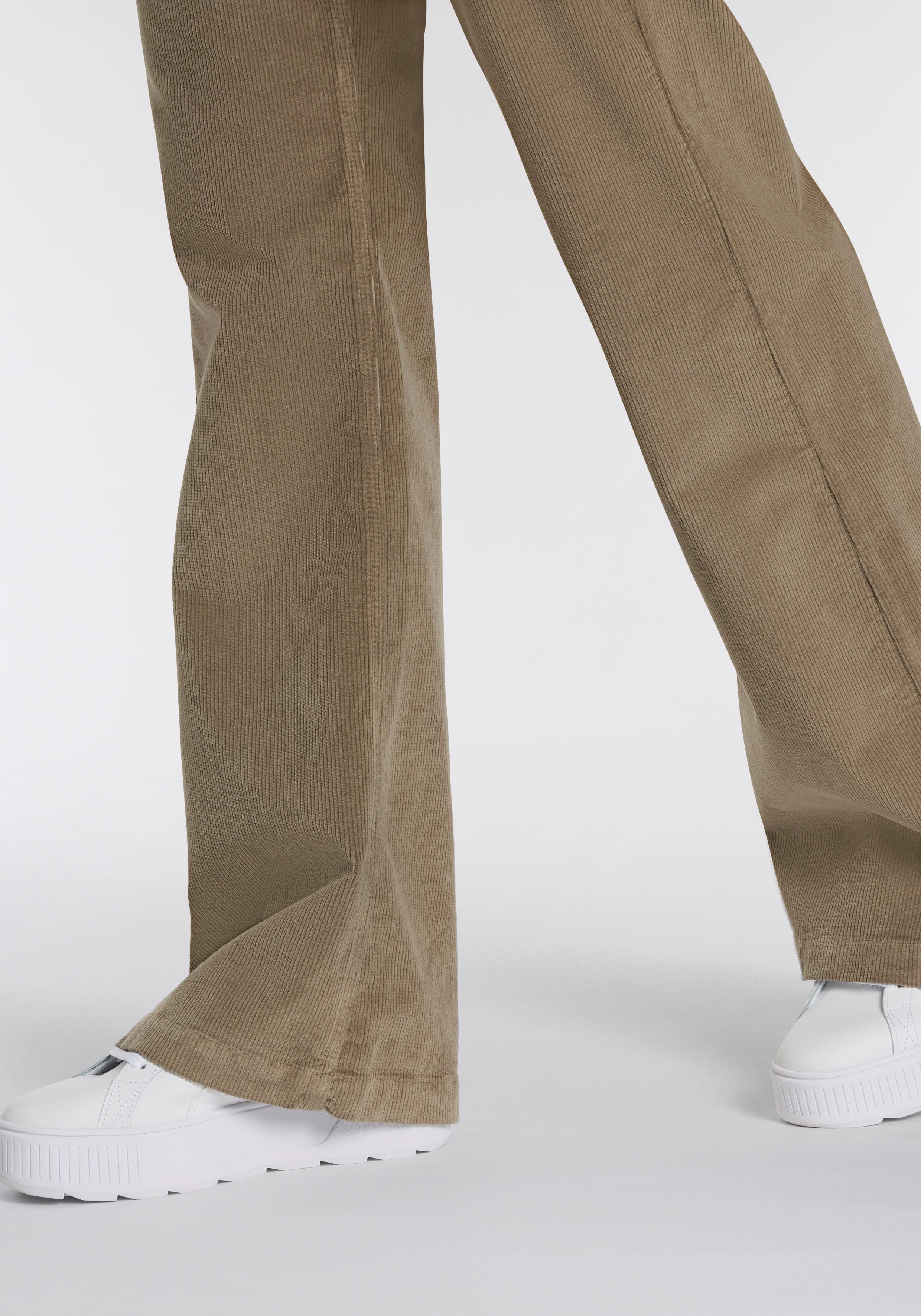 Herrlicher Cordhose Edna Cord Stretch im Flared Fit