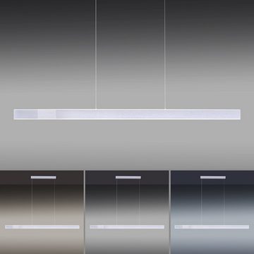 Paul Neuhaus LED Pendelleuchte LED Pendelleuchte PURE LUME, 3 Stufen Sensordimmer, Ober-Unterlicht getrennt steuerbar, 6xLED-Board/12W/2700-5000K, warmweiß, höhenverstellbar, CCT Farbsteuerung, Sensordimmer
