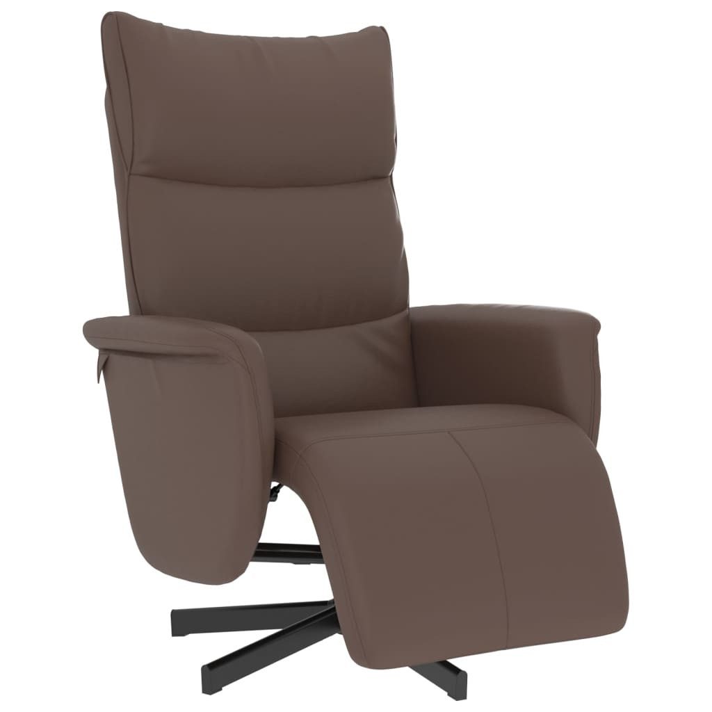 vidaXL Sessel Relaxsessel mit Fußteil Braun günstig online kaufen