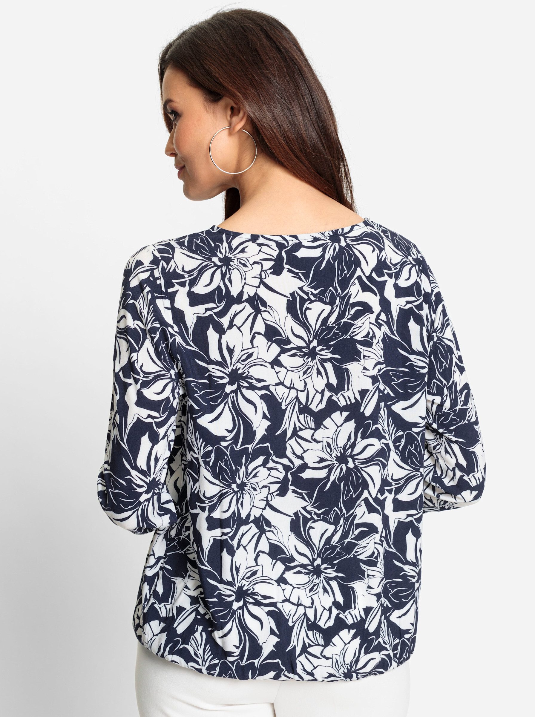 Witt Klassische Bluse Bluse 3/4-Arm .