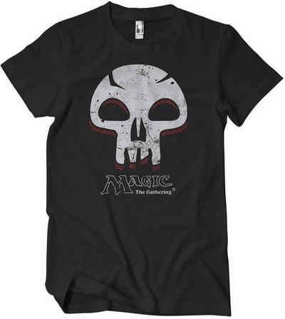 Magic the Gathering T-Shirt Black Mana Skull T-Shirt