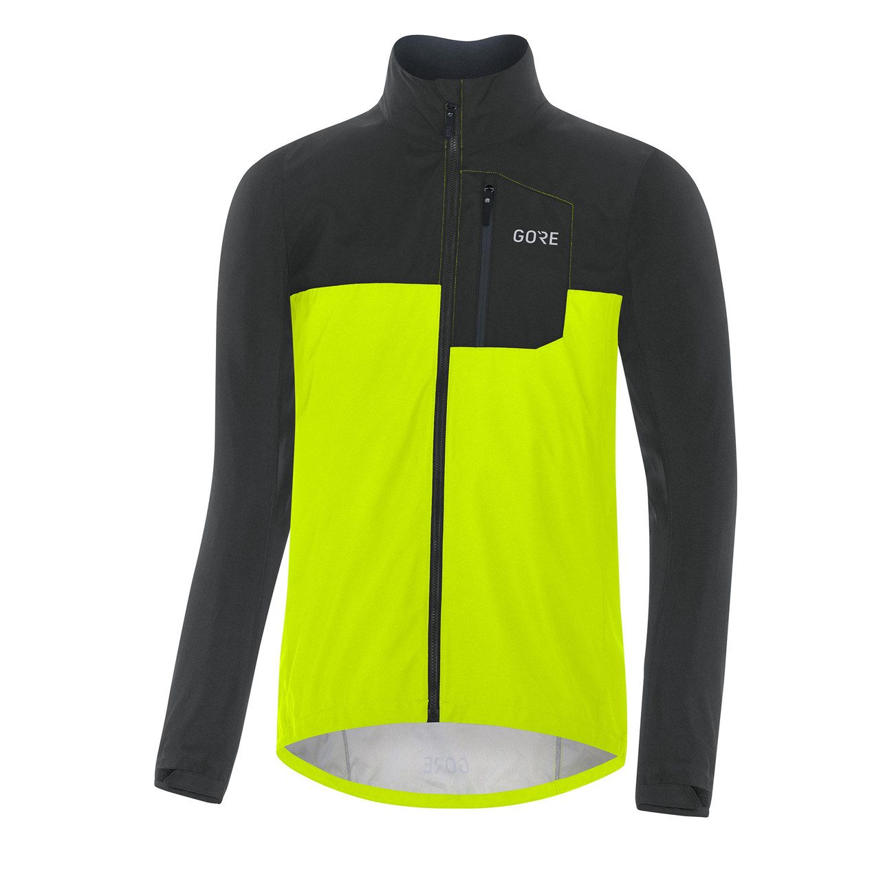 GORE® Wear Fahrradjacke Gore Wear Spirit Jacket Herren Neon Yellow Black