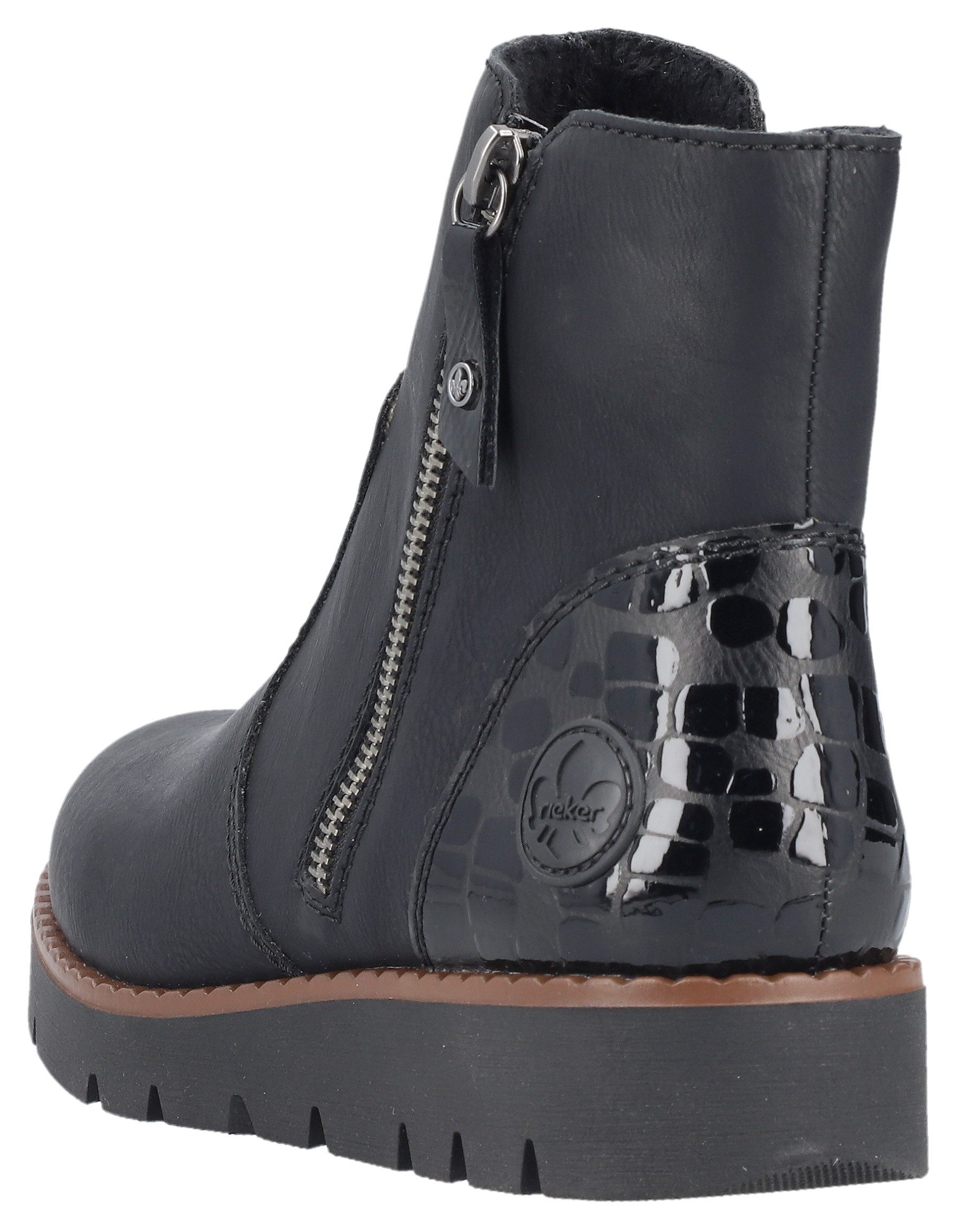 Rieker Schlupfboots, Stiefelette, Casual-Boots, mit Innenreißverschluss günstig online kaufen