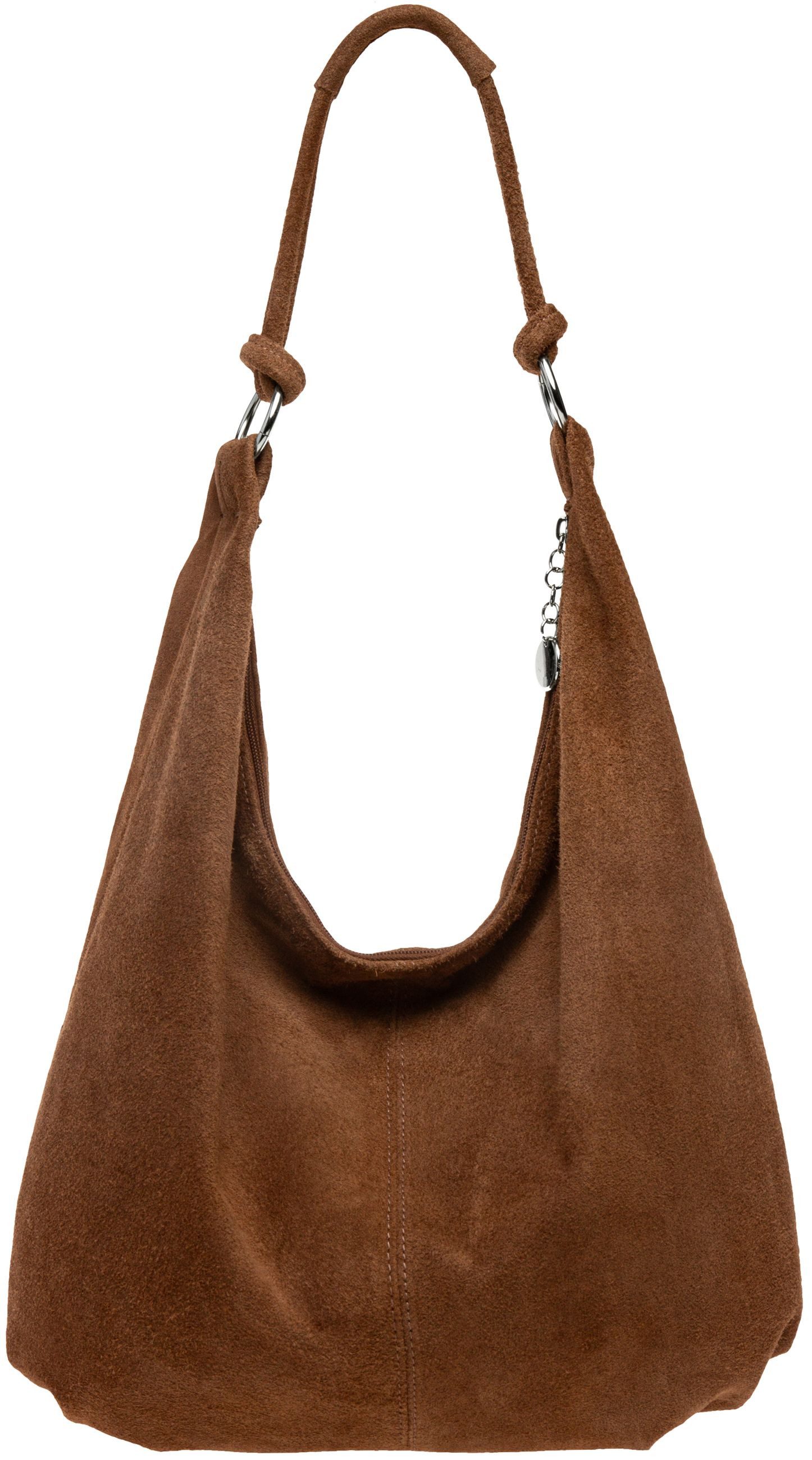 Schultertasche Damen Vintage Leder Tasche Hobo Bag - CLASSIC LINE - Modell No.617