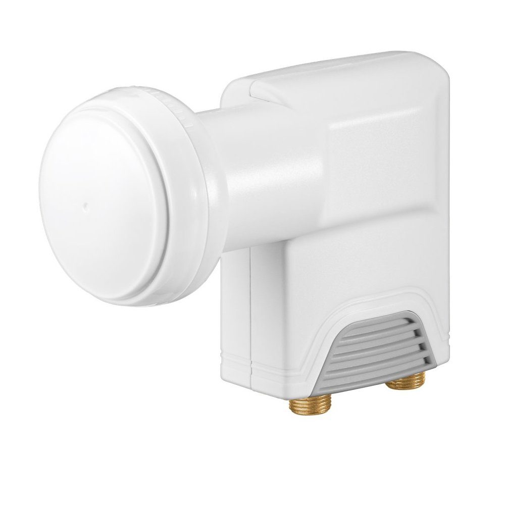 Goobay SAT TWIN LNB Universal Premium HDTV 0,1 dB Goobay für 2 Sat Receiver Universal-Twin-LNB (für 2 Teilnehmer)