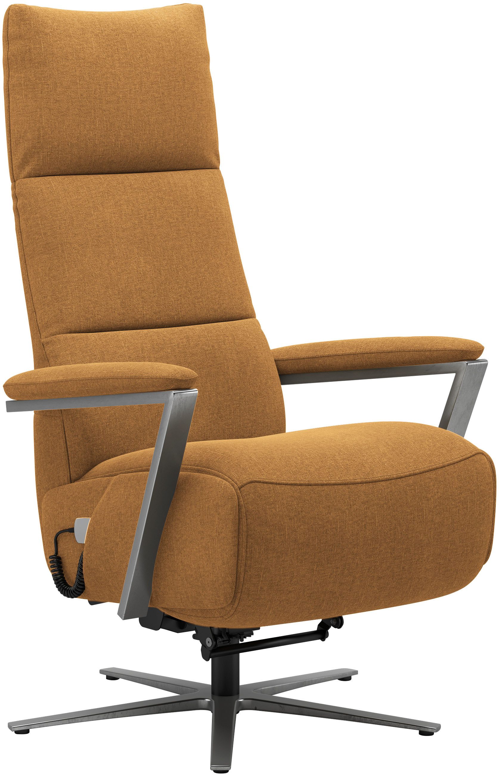sit&more TV-Sessel Vario Comfort, inkl. Kopfteilverstellung & 360° Drehfunktion, mit Herz-Waage-Funktion & 3 Motoren, Höhe der Armlehnen 60cm