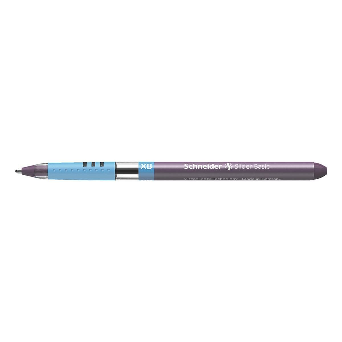 Schneider Kugelschreiber Slider XB 1512, violett mit 0,7 Kappe, Strichbreite: mm (XB)