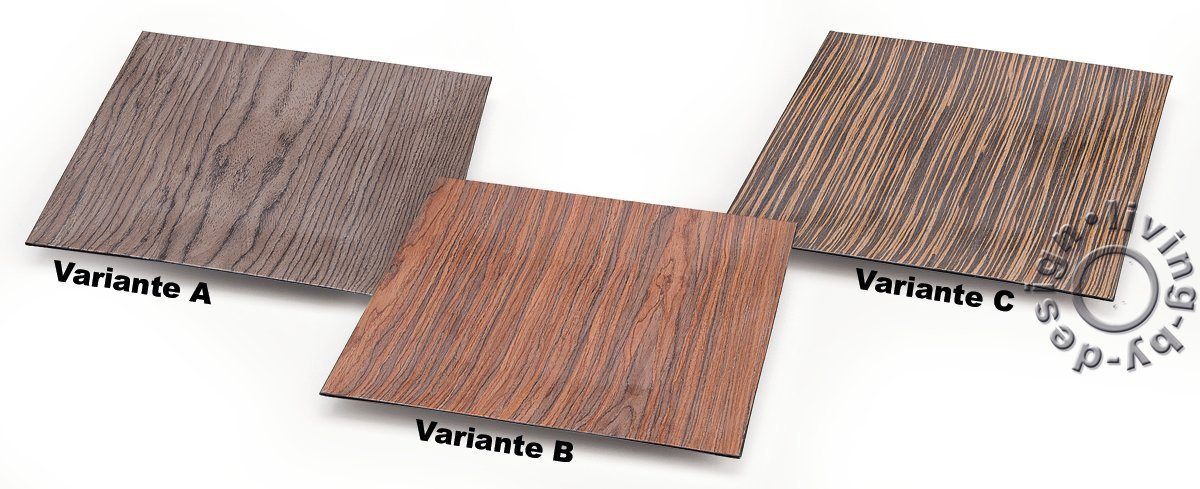 Schale Oberfläche eckig Holz Levandeo® Hochwertige Dekoschale, 30cm Kunststoff