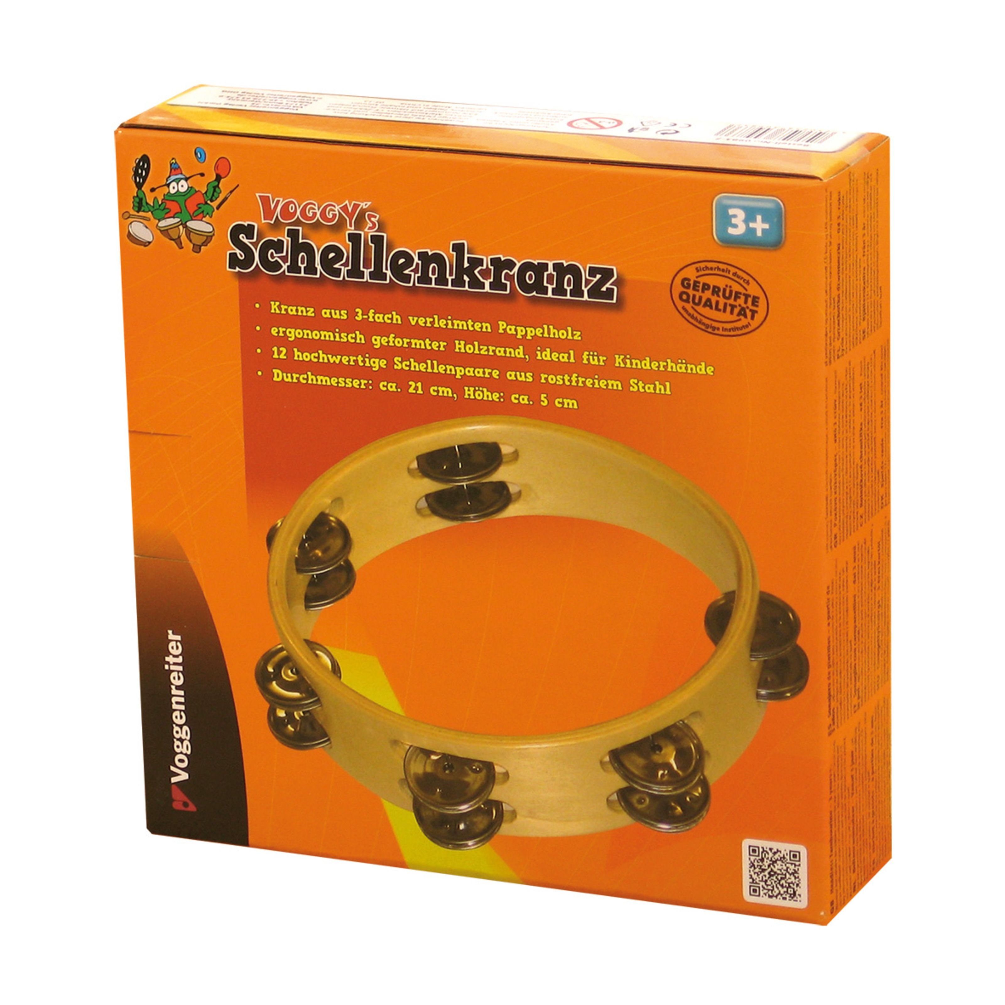 Voggenreiter Schellenkranz,Voggy's Schellenkranz, Drums for Kids, Hand Percussion, Voggy's Schellenkranz - Hand Percussion für Kinder