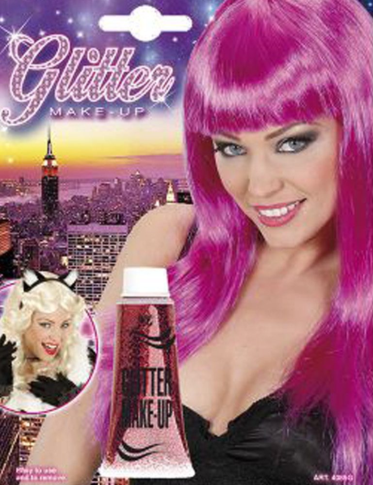 Theaterschminke Glitter Make-up für Gesicht und Körper - 14 ml, R