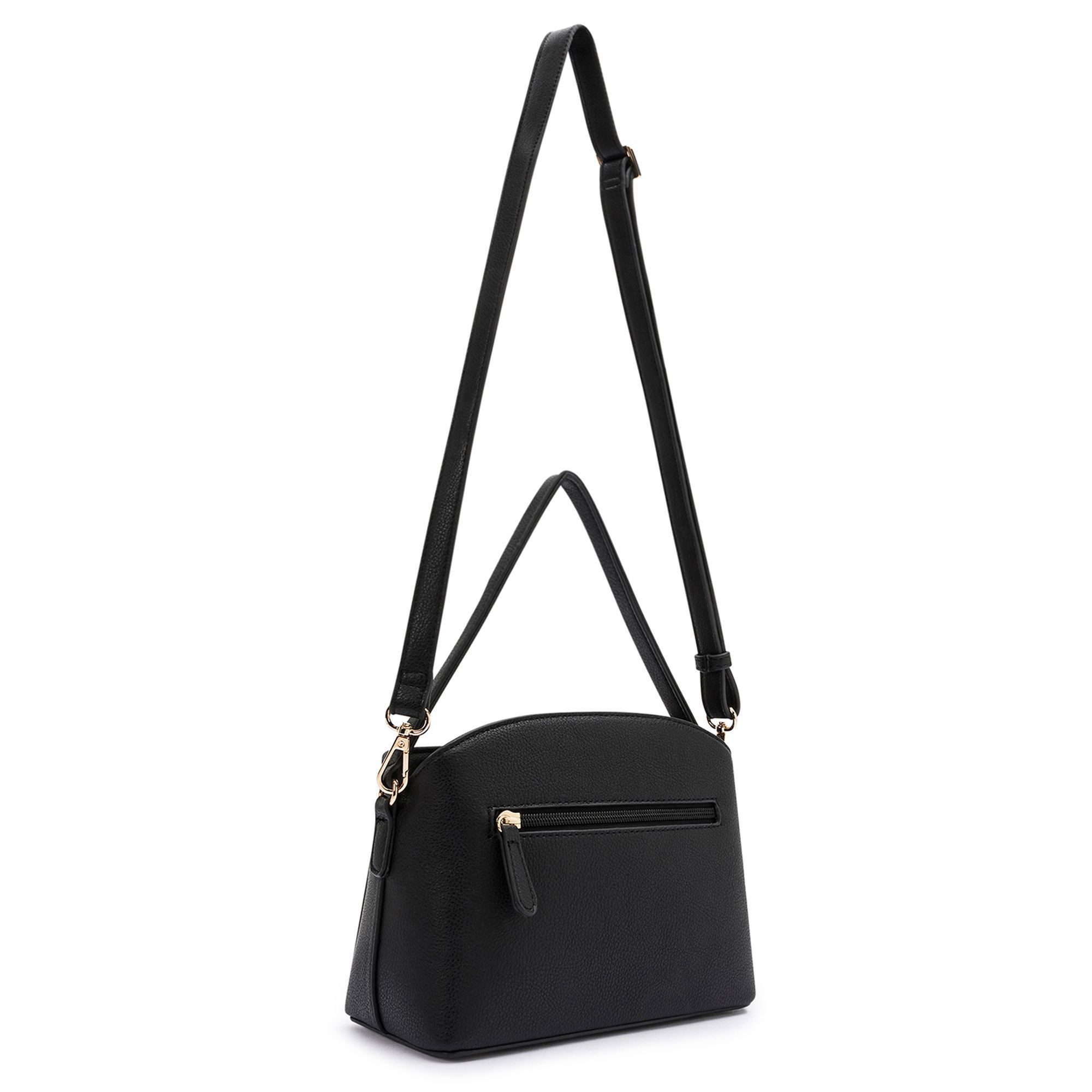 L. CREDI Schultertasche Orchidea, Polyurethan günstig online kaufen