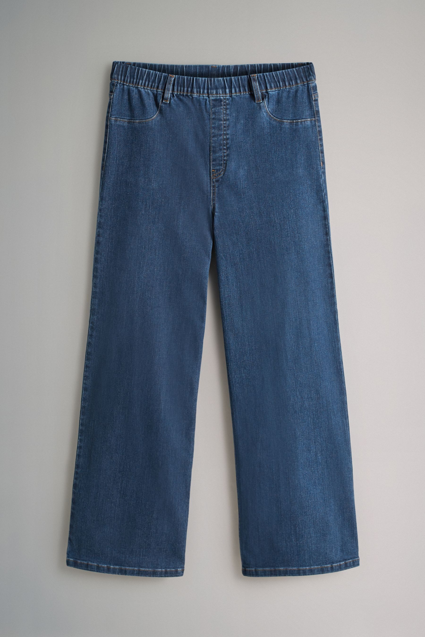 The Set Jeansjeggings The Set Denim-Jeggings mit weitem Bein, 2er-Pack (2-tlg)