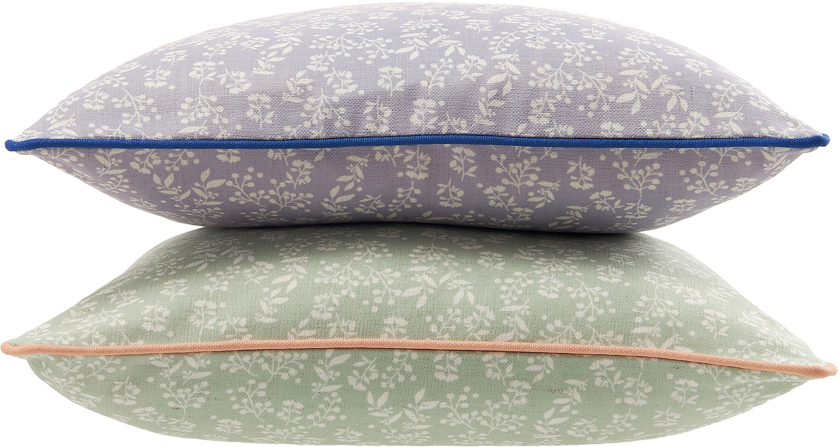 TOM TAILOR HOME Dekokissen Bloom, mit Naturfaseranteilt günstig online kaufen