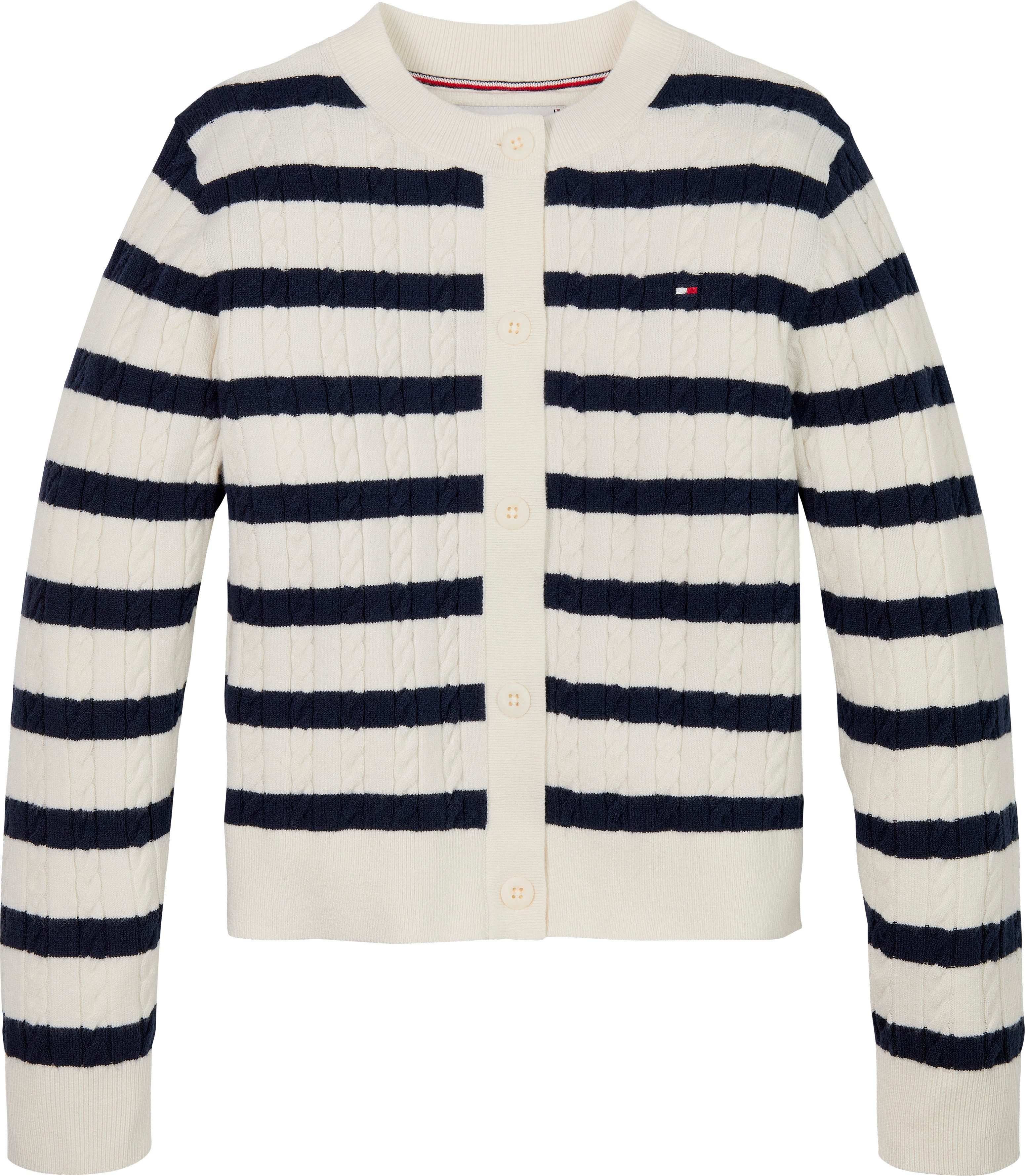 Strickjacke MINI CABLE CARDIGAN