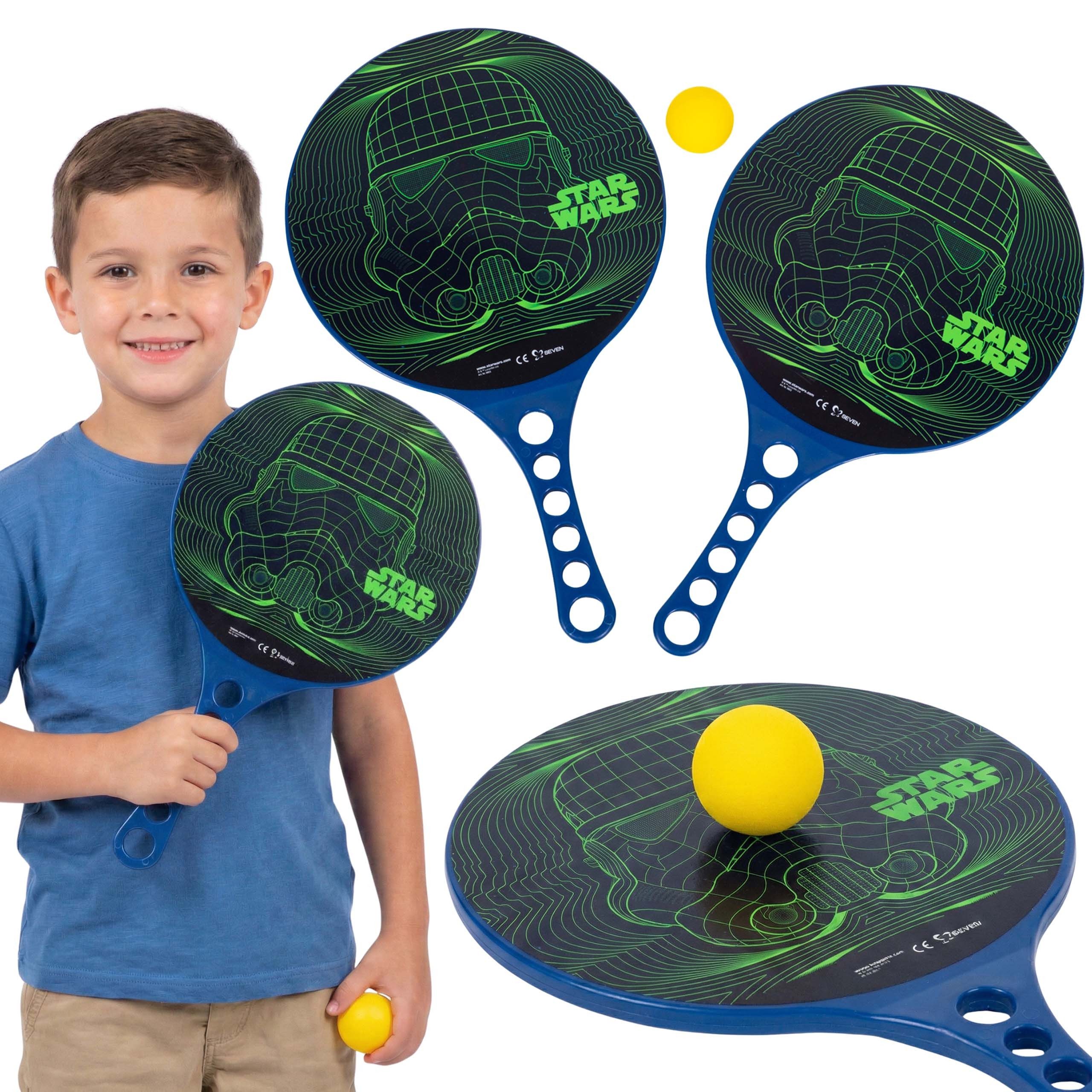 Sarcia.eu Pickleballschläger Star Wars Kinder Spielschläger, Geschicklichkeitsspiel, Set mit Ball
