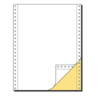 Sigel Endlospapier 32246, DIN A4 hoch, 80/57 g/m², 2-fach, selbstdurchschreibend, blanko