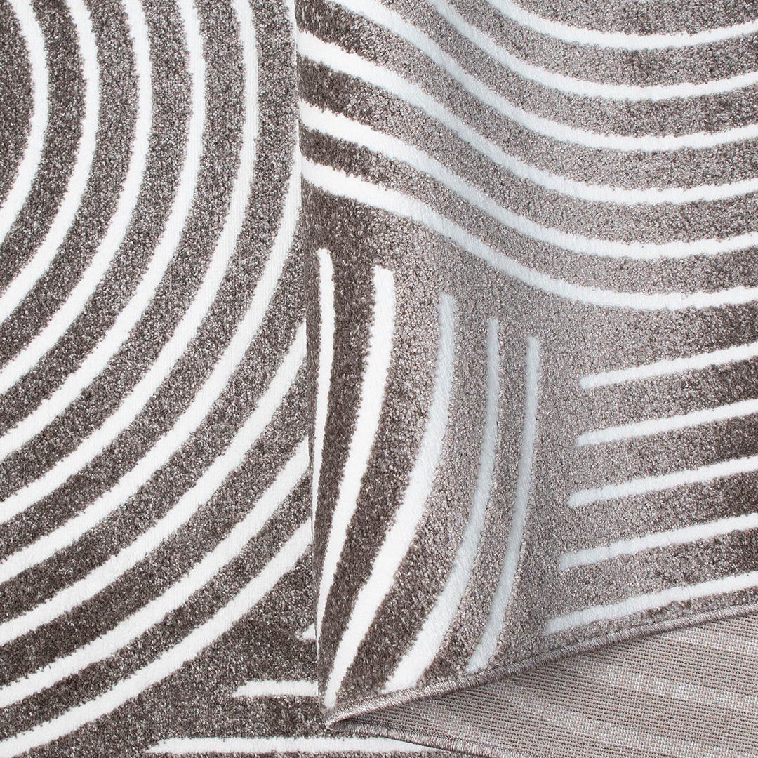 OTTO home Teppich Fadel, rechteckig, Höhe: 9 mm, 3D-Effekt, softer Kurzflor, pflegeleicht, leichter Glanz, Scandi-Look