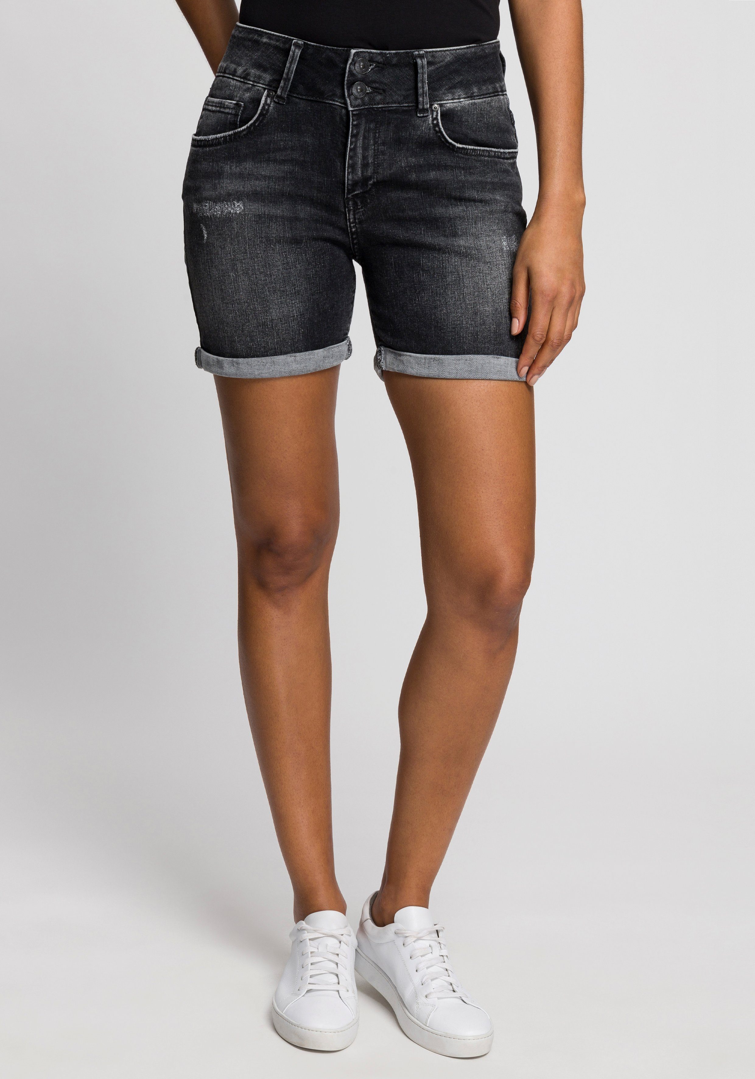 Schwarze Jeans Shorts für Damen online kaufen | OTTO