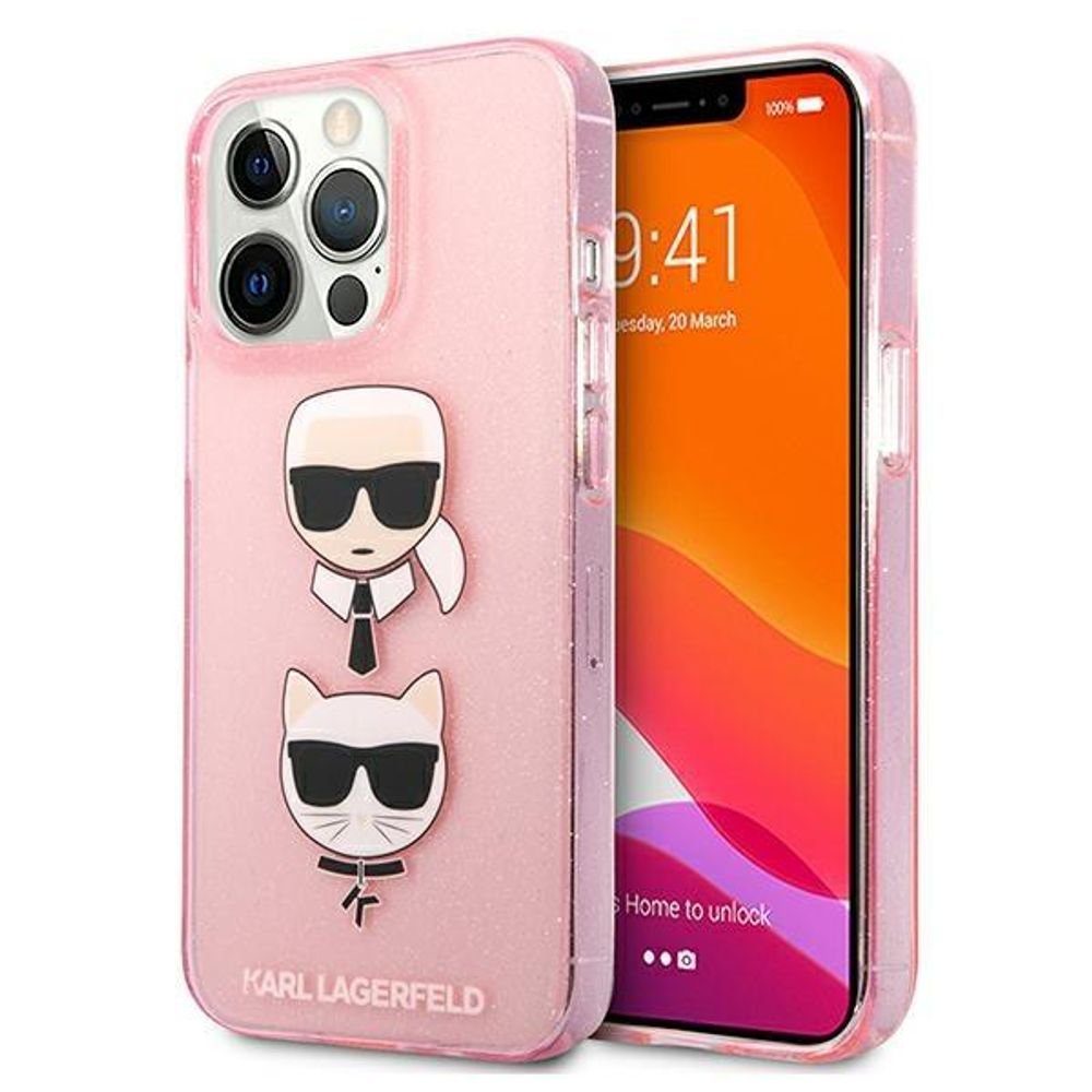 KARL LAGERFELD Handyhülle Karl Lagerfeld KLHCP13LKCTUGLP iPhone 13 Pro / 13