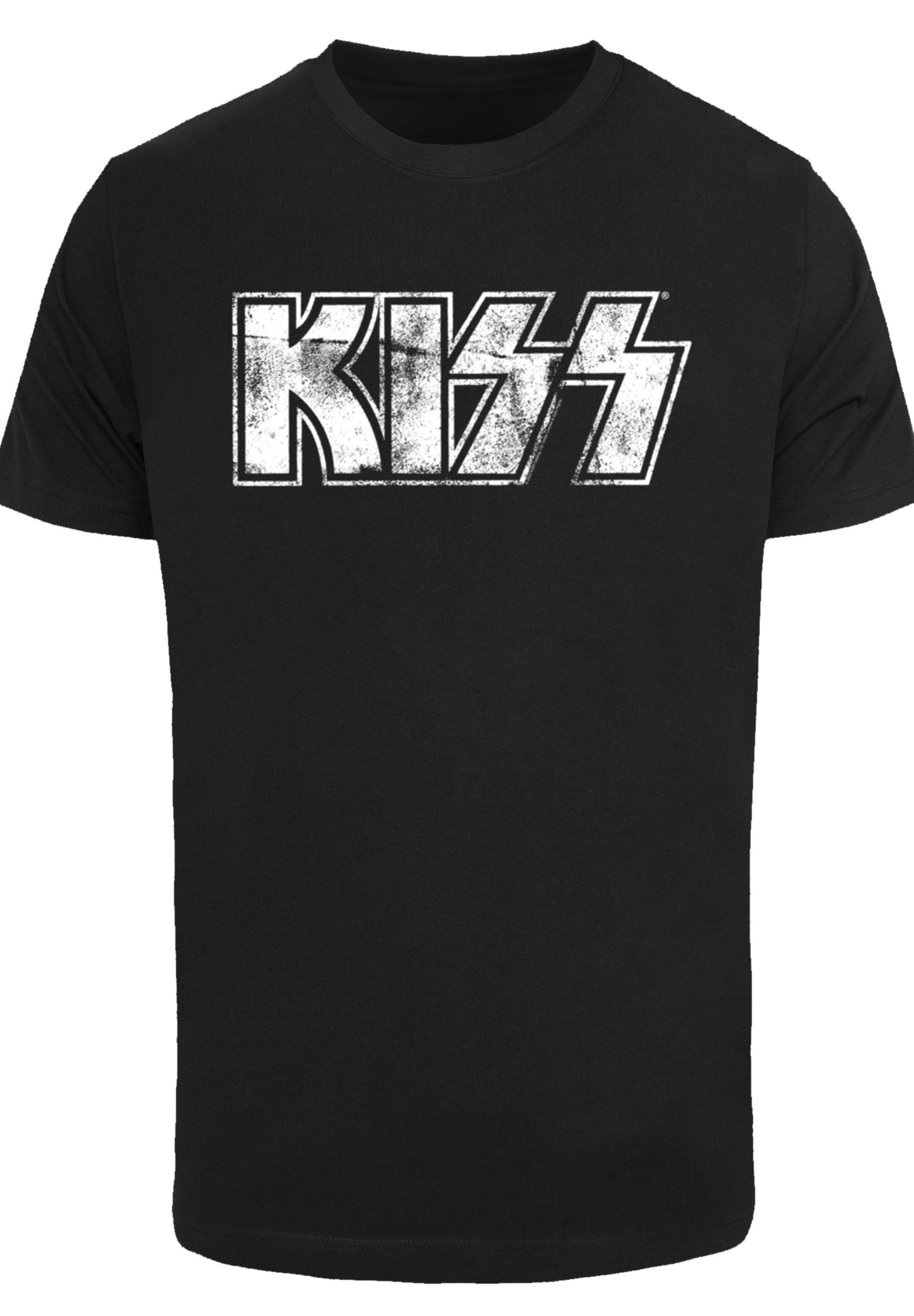 Qualität, Logo F4NT4STIC Rock Band Rock Premium T-Shirt Vintage Kiss Musik, Off By