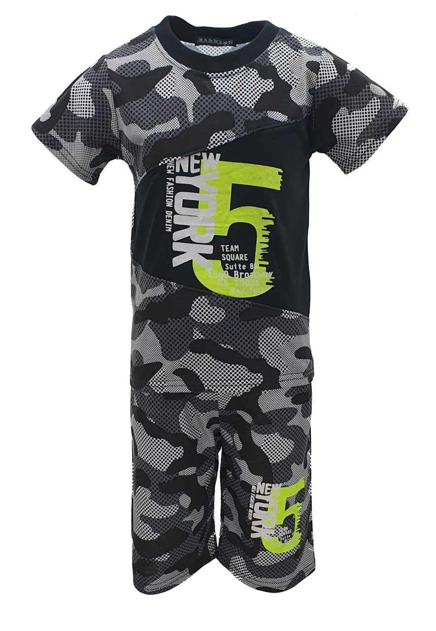 T-Shirt & Shorts Jungen Sommerset, T-Shirt + Shorts, JS375