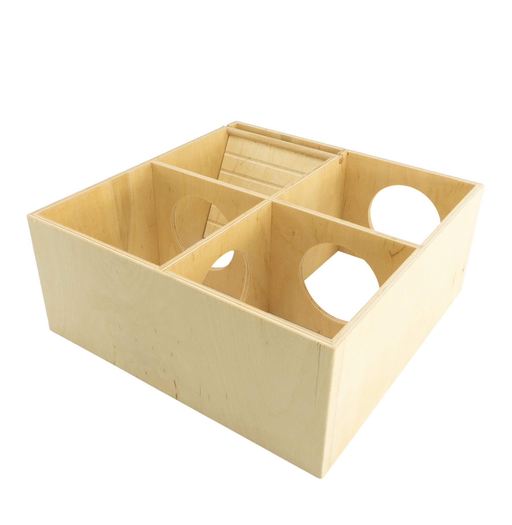 Getzoo Nagerhaus Getzoo Wohnhaus Odin mit Schieferdach