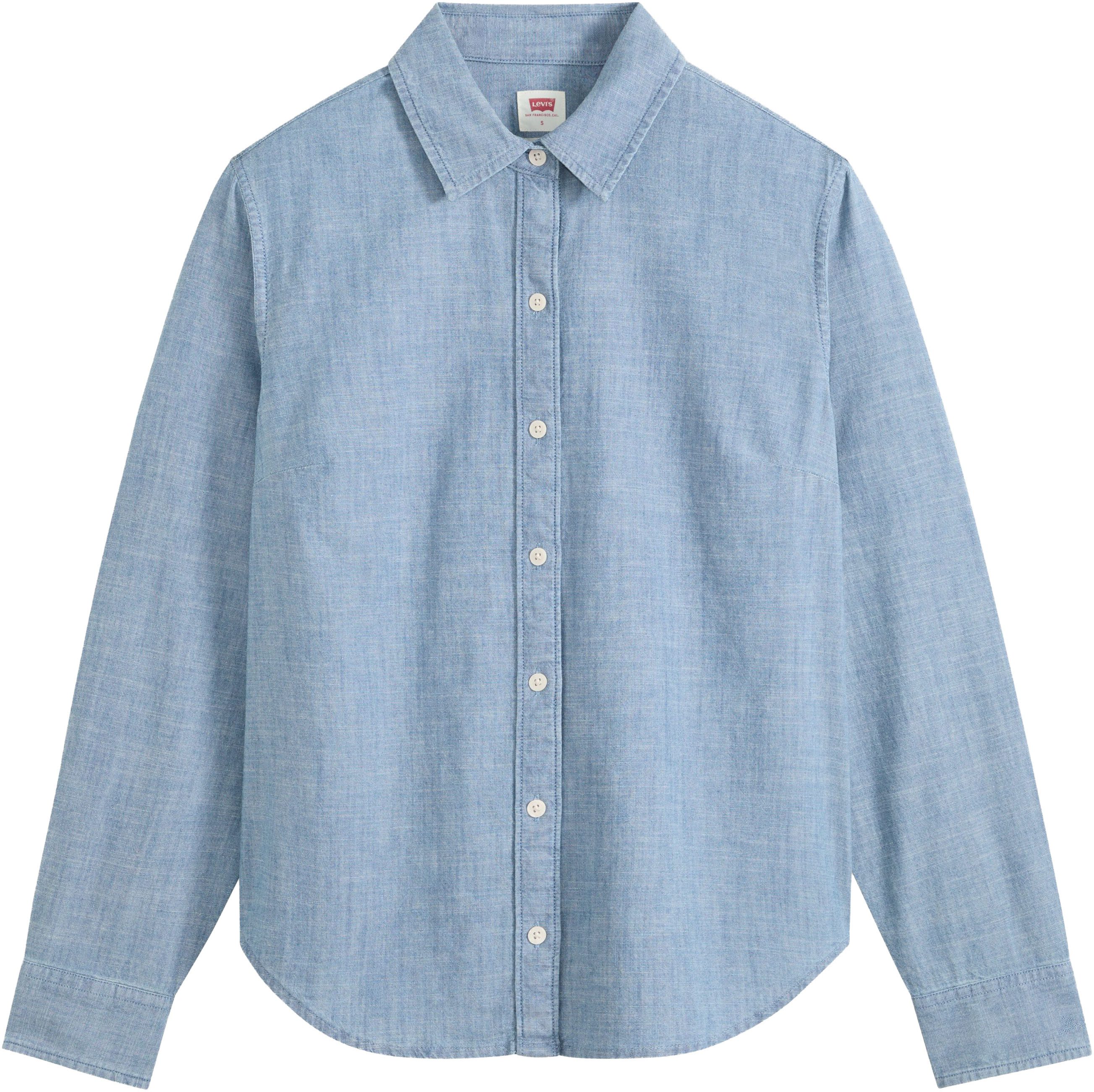 Levi's® Hemdbluse CARLILE CLASSIC POPLIN SHIRT Klassischer Hemdblusenkragen – Bild 5 von 5