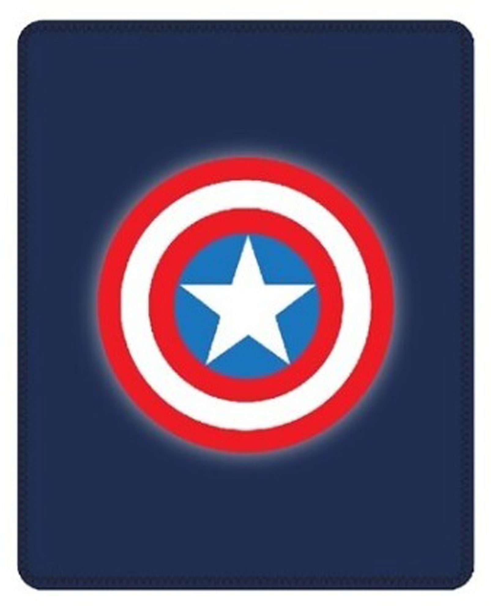 Wohndecke Avengers - Captain America - Kuscheldecke Fleecedecke - 120x150 cm, empireposter