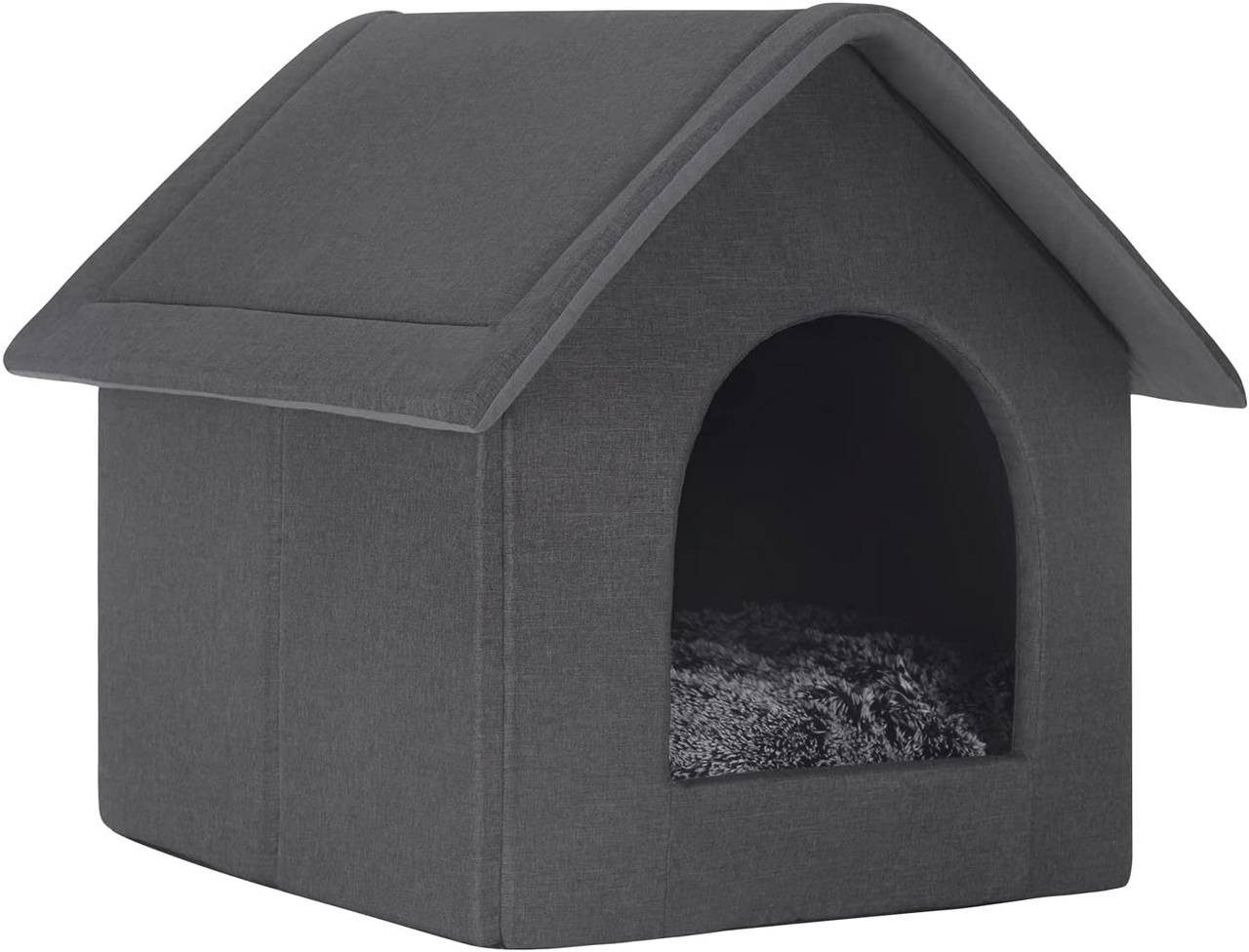 EUGAD Tierhaus, Hundehaus Katzenhaus mit herausnehmbarer Matte Подушки
