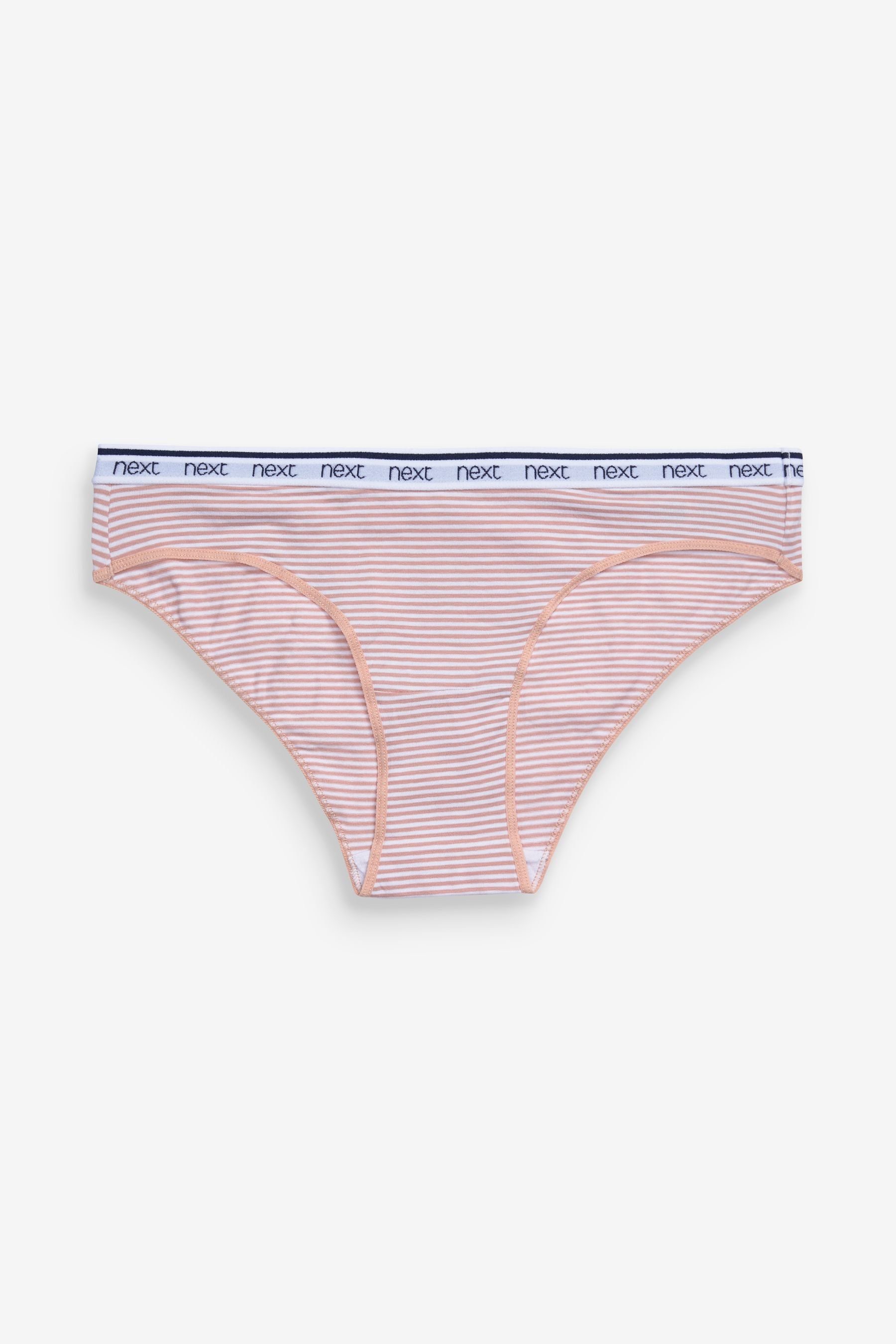 Stripe Next (4-St) Bikinislip Pink/Blue