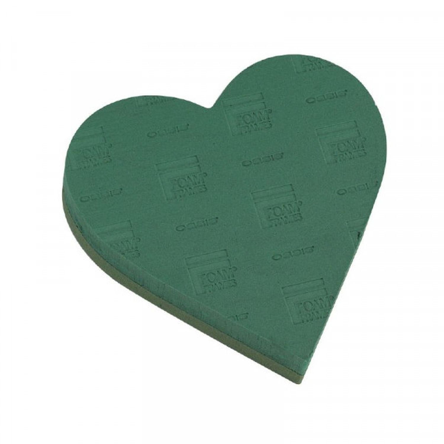 Schaumgummi OASIS® FOAM FRAMES® Herzen - 38 x 37 x 6cm - 2 St.